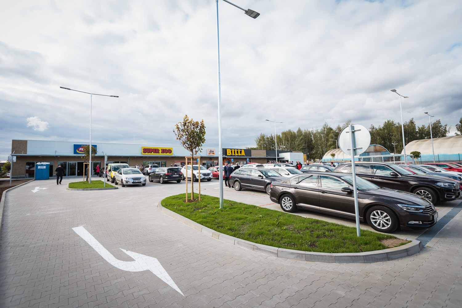 Praha 9 – Retail Park Vinoř - Budownictwo lądowe naziemne