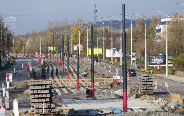 Modernizácia električkových tratí - Dúbravsko - Karloveská radiála - Budownictwo kolejowe