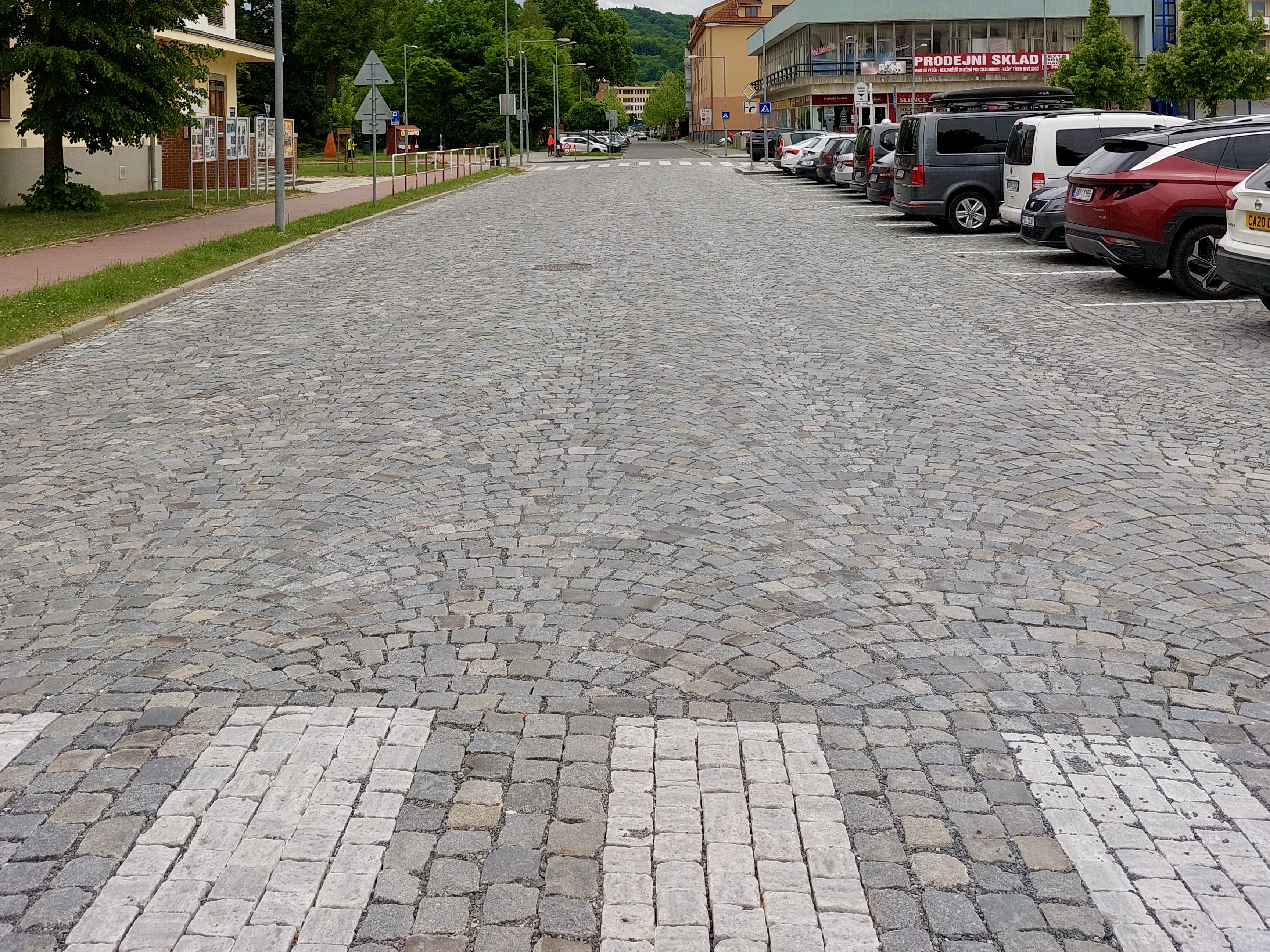 Vsetín – rekonstrukce ul. Tyršova - Budowa dróg i mostów