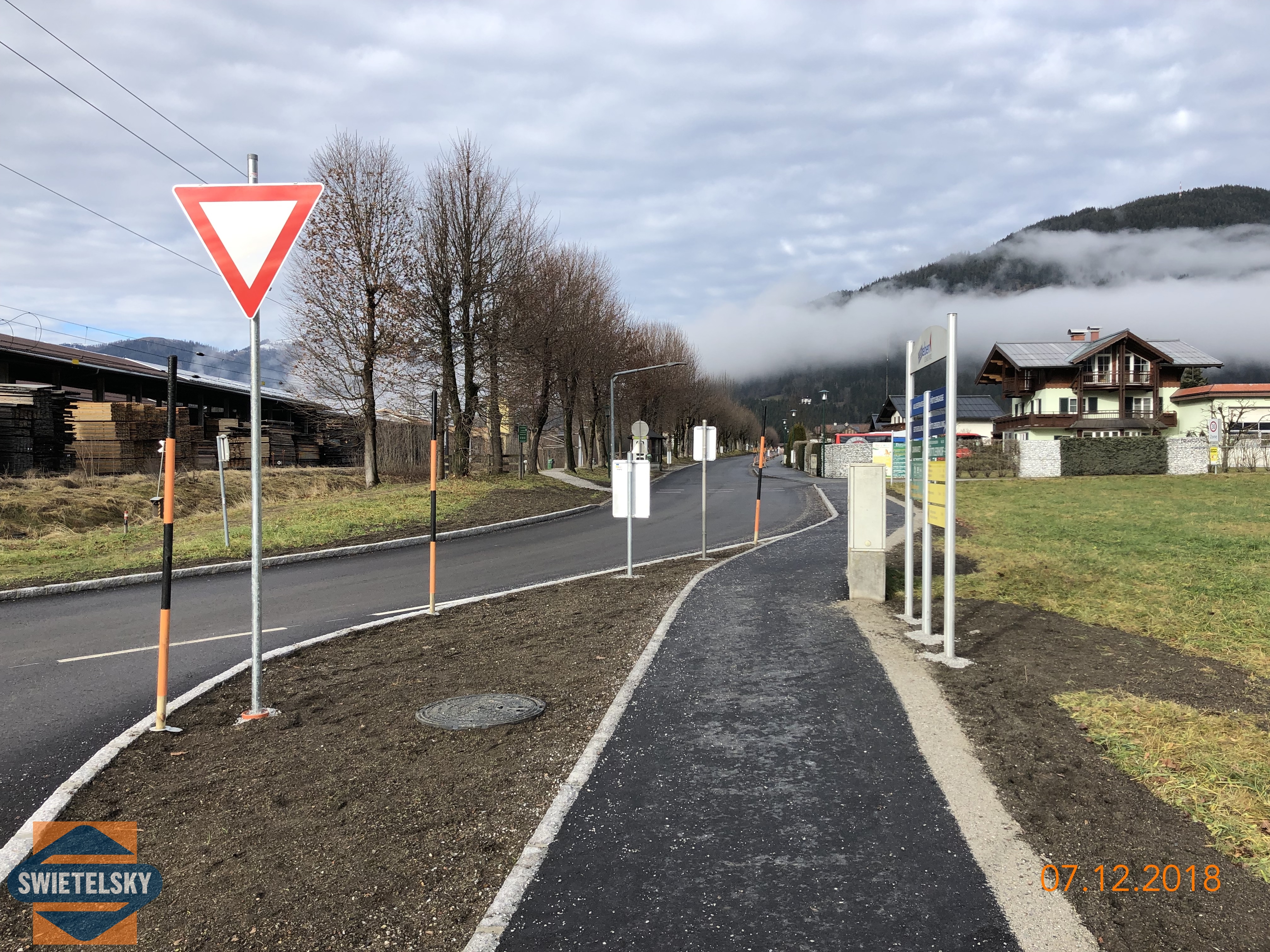 Alleestraße Eben/Pongau - Budowa dróg i mostów