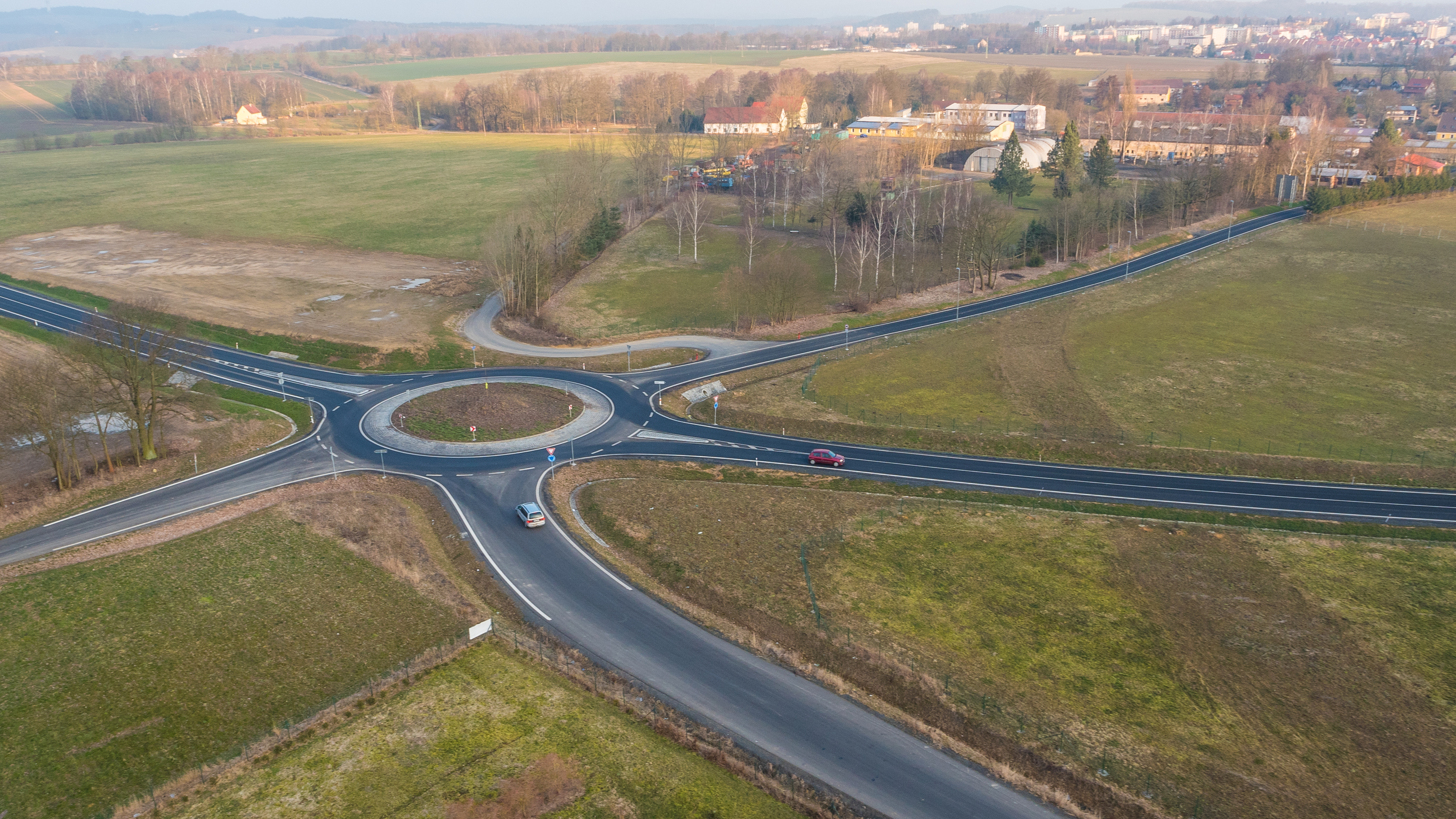 Silnice II/214 – jihovýchodní obchvat Chebu - Budowa dróg i mostów