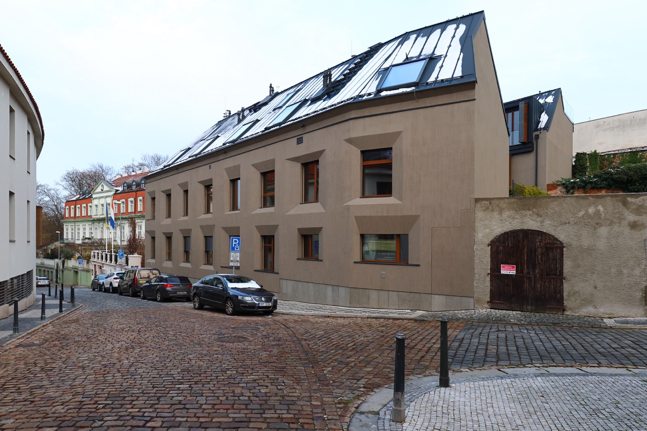 Praha – novostavba rezidence Gotthardská - Budownictwo lądowe naziemne