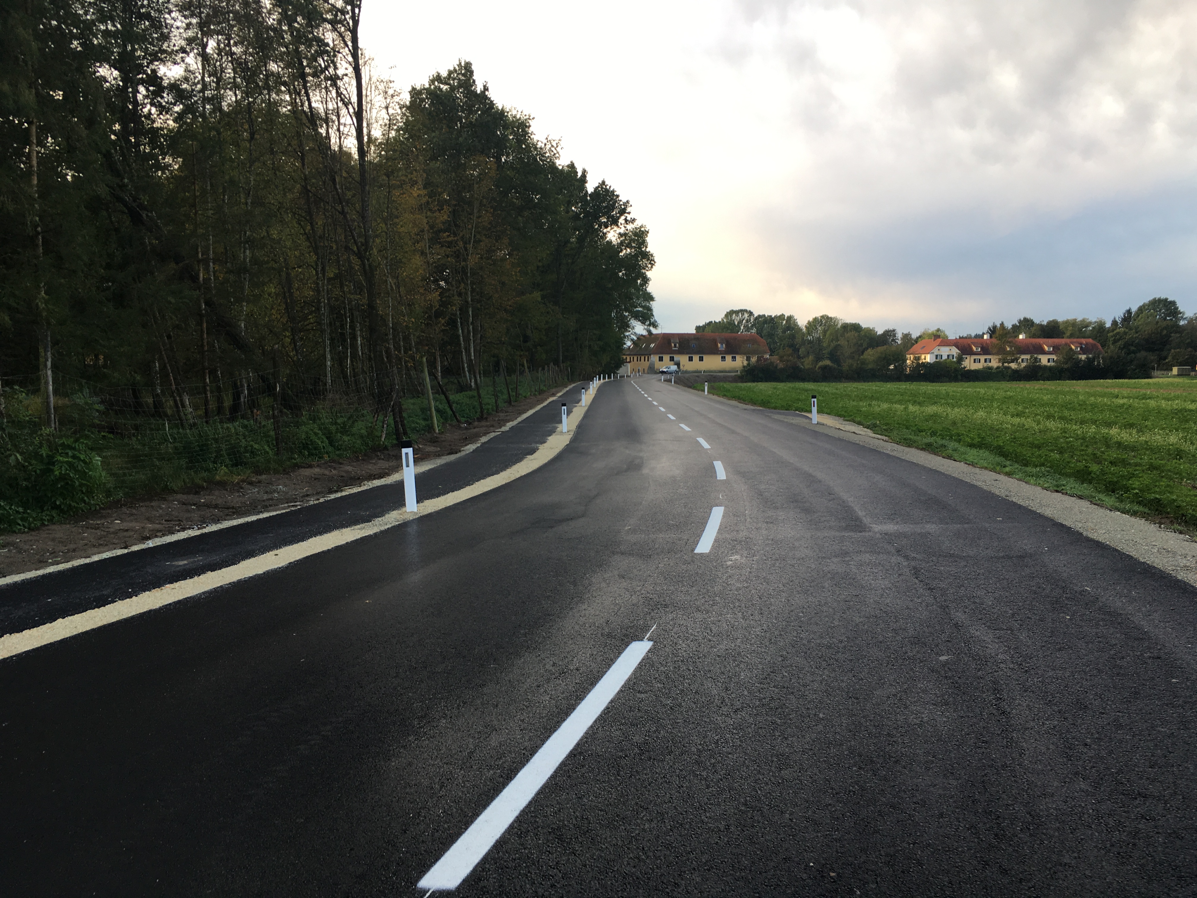 Torteichstraße, Neudau - Budowa dróg i mostów