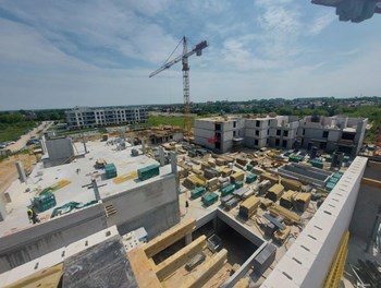 Postęp prac na inwestycji deweloperskiej Swietelsky Lublin "Narcyzowe Wzgórza II" - PL