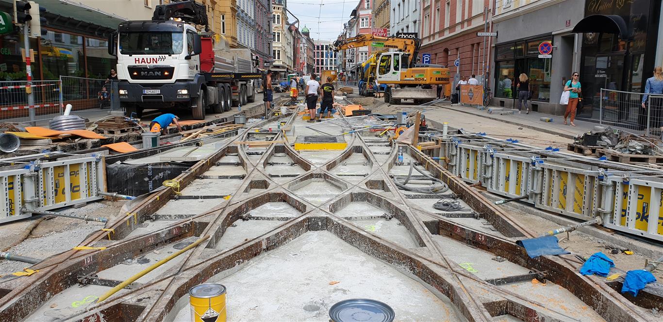 Sanierung Anichstraße/ Bürgerstraße - Budownictwo lądowe podziemne