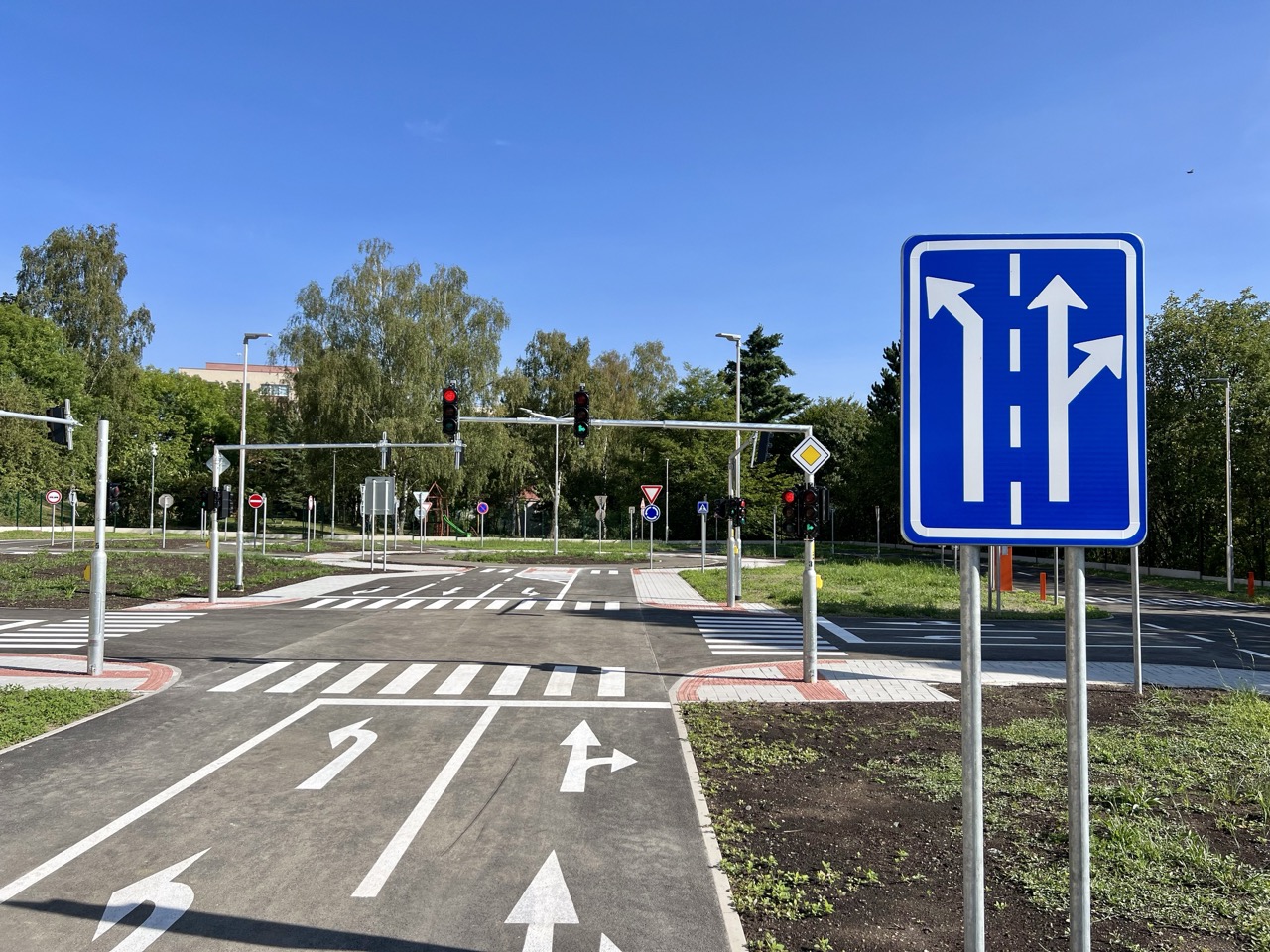 Příbram – rekonstrukce dopravního hřiště - Budowa dróg i mostów