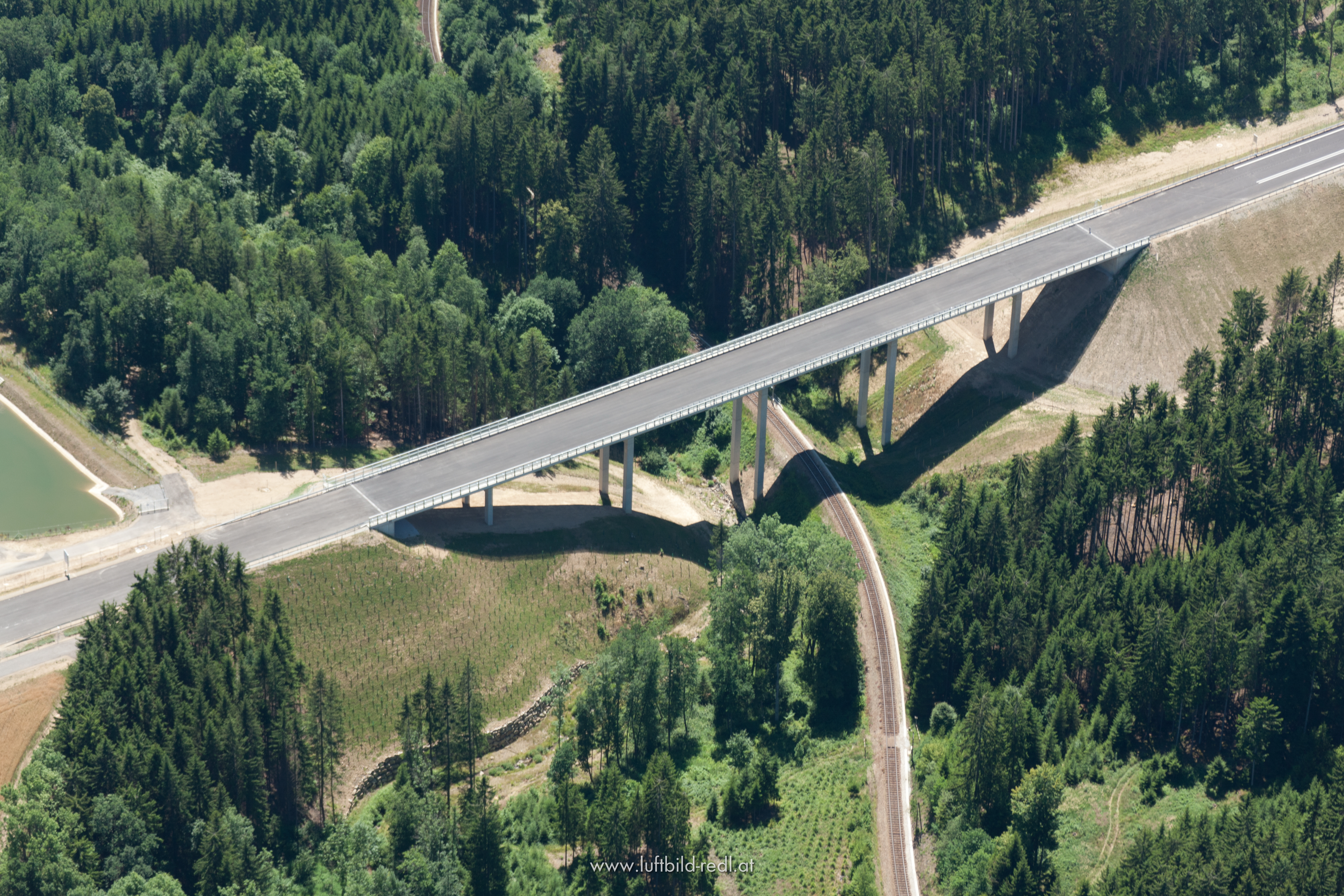 Umfahrung Zwettl - Budowa dróg i mostów