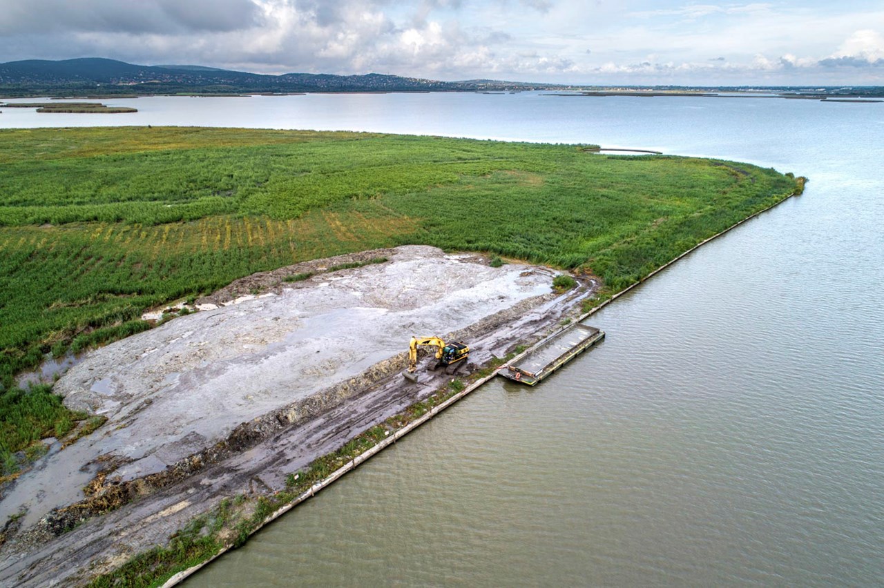 Bankfal rekonstrukciója, Valencer See - Budownictwo lądowe Bankfal rekonstrukciója, Valencer See - Budownictwo lądowe