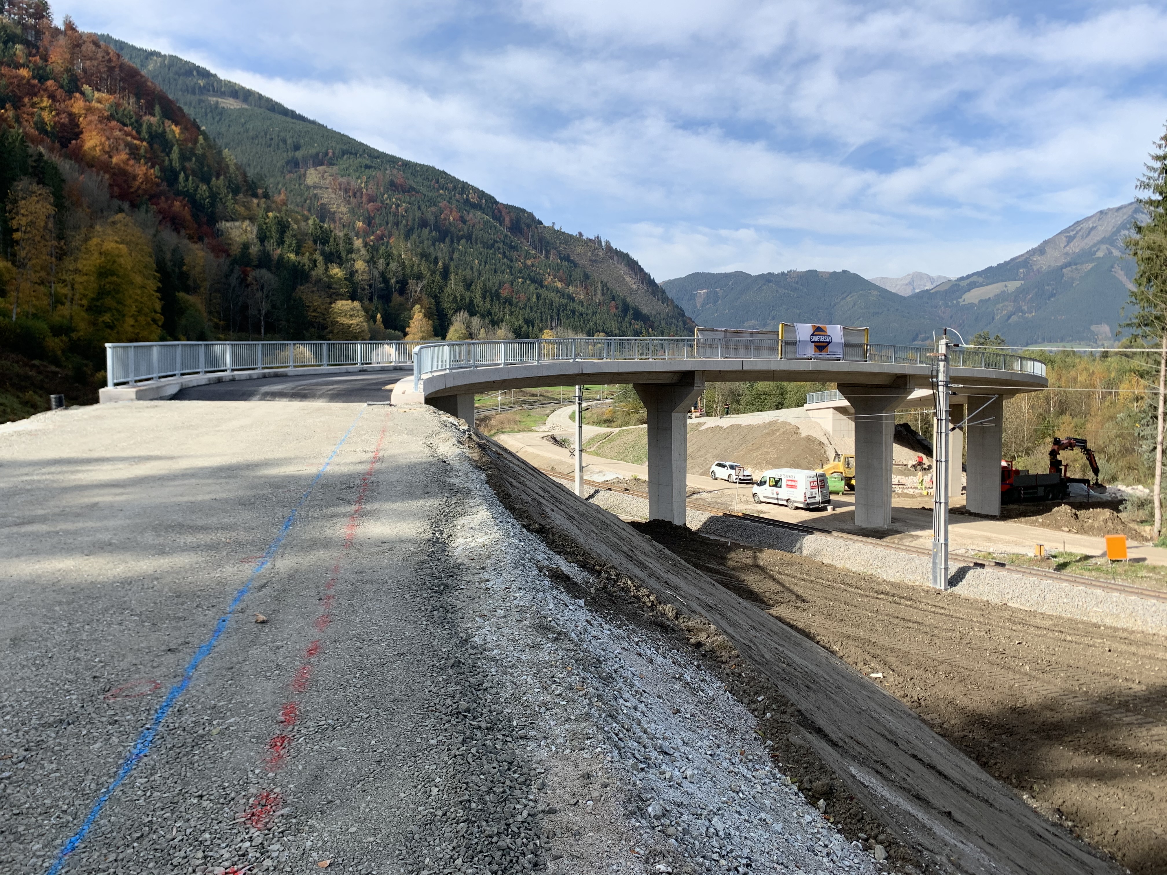 Überfahrtsbrücke Frauenberg - Budowa dróg i mostów