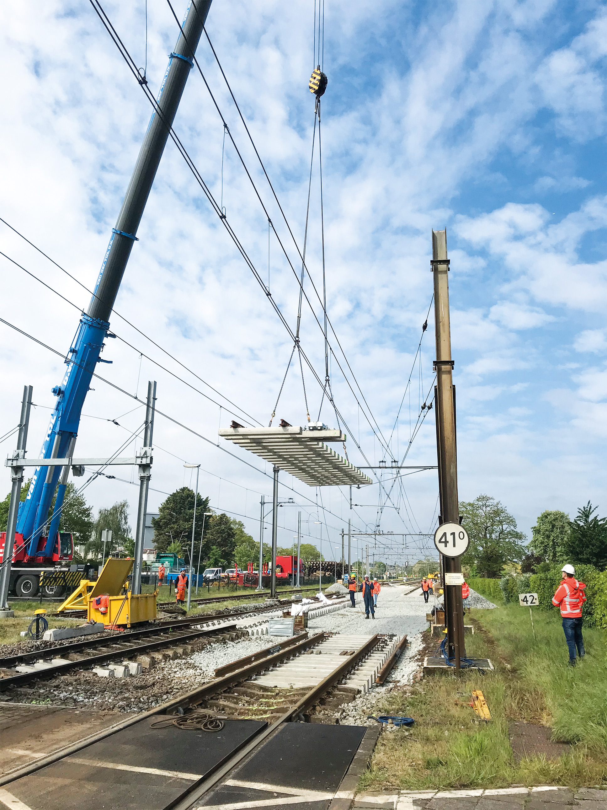 Wissel Nijmegen - 's-Hertogenbosch - Budownictwo kolejowe