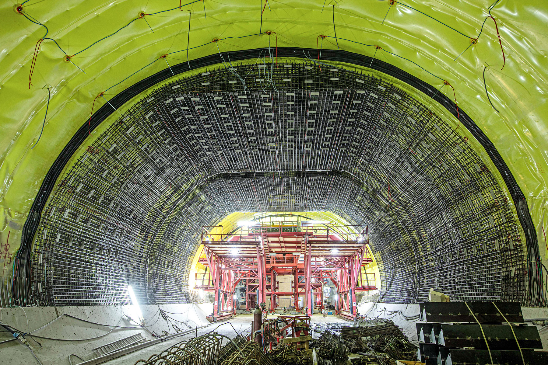 Stuttgart 21-Tunnel, Stuttgart - Budowa tuneli