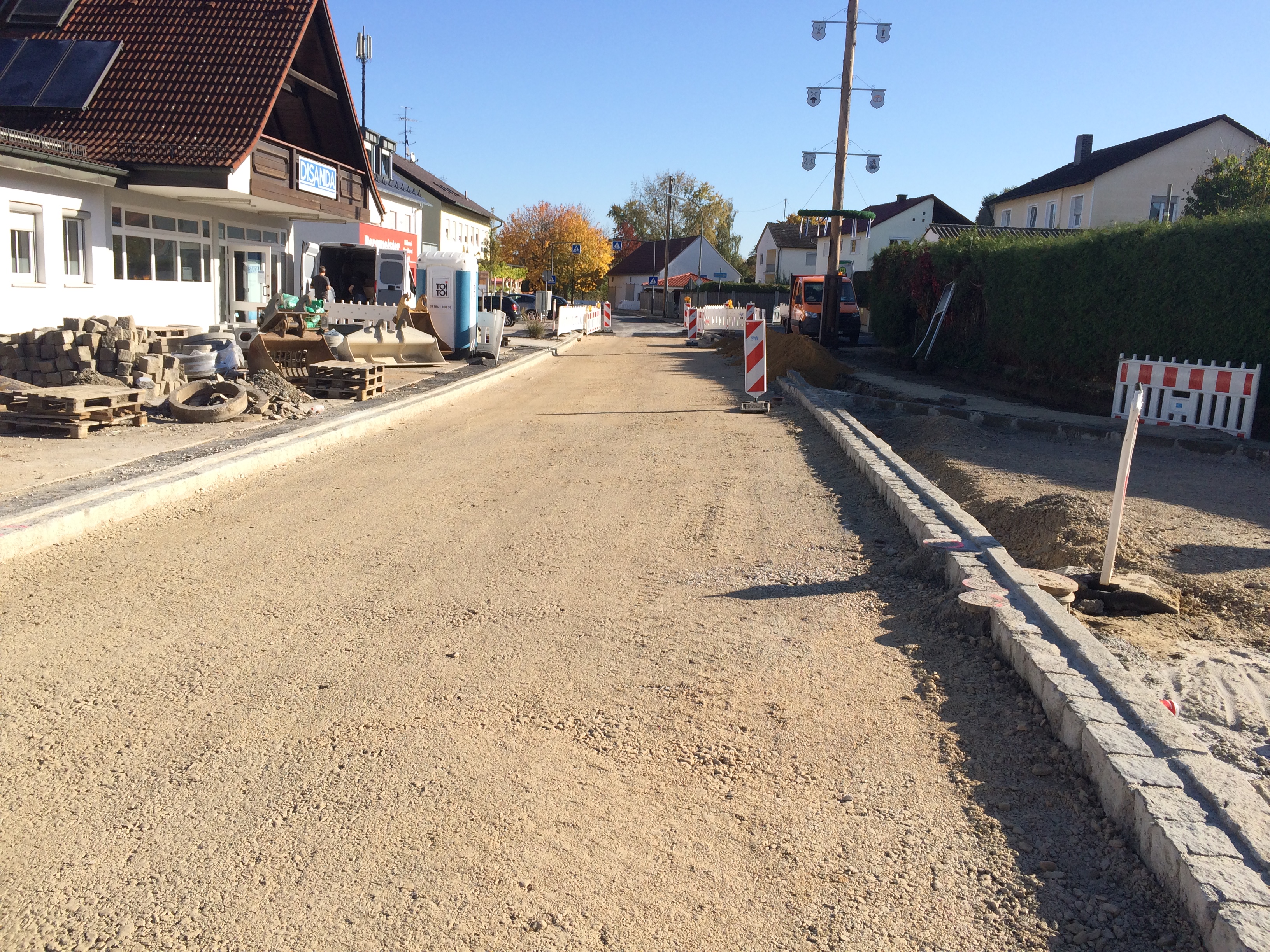 Straßenunterhalt 2019 - Stadtwerke Pfaffenhofen - Neubau Niederscheyerer Straße - Budownictwo lądowe podziemne