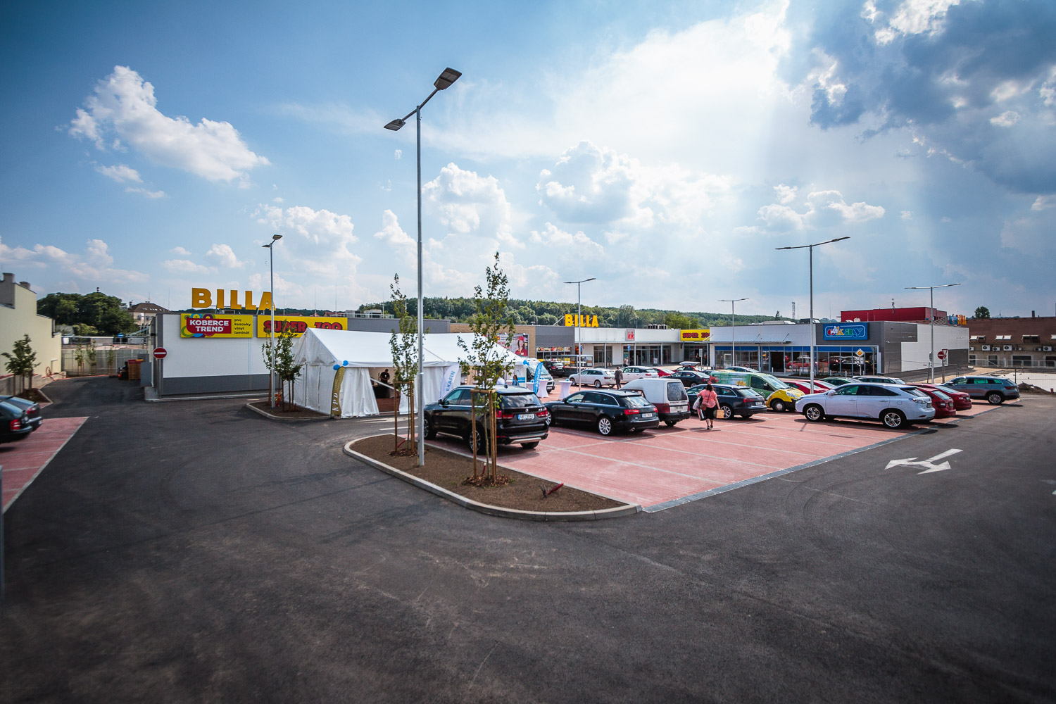 Praha 9 – Retail Park Poděbradská - Budownictwo lądowe naziemne