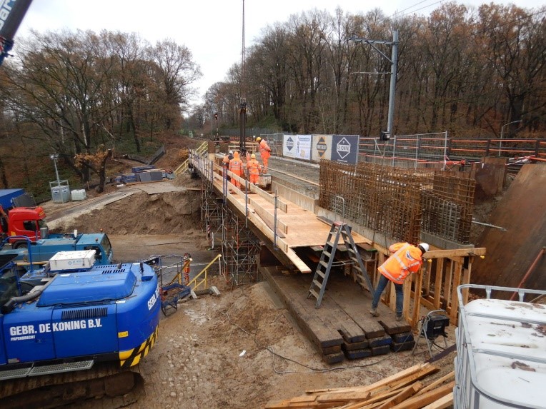 Vorderingen project Spoorverdubbeling Heerlen-Landgraaf - NL