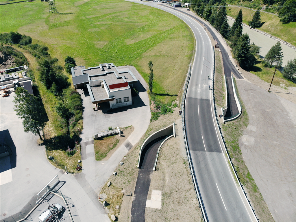 Radweg-Unterführung, Längenfeld - Budownictwo lądowe podziemne