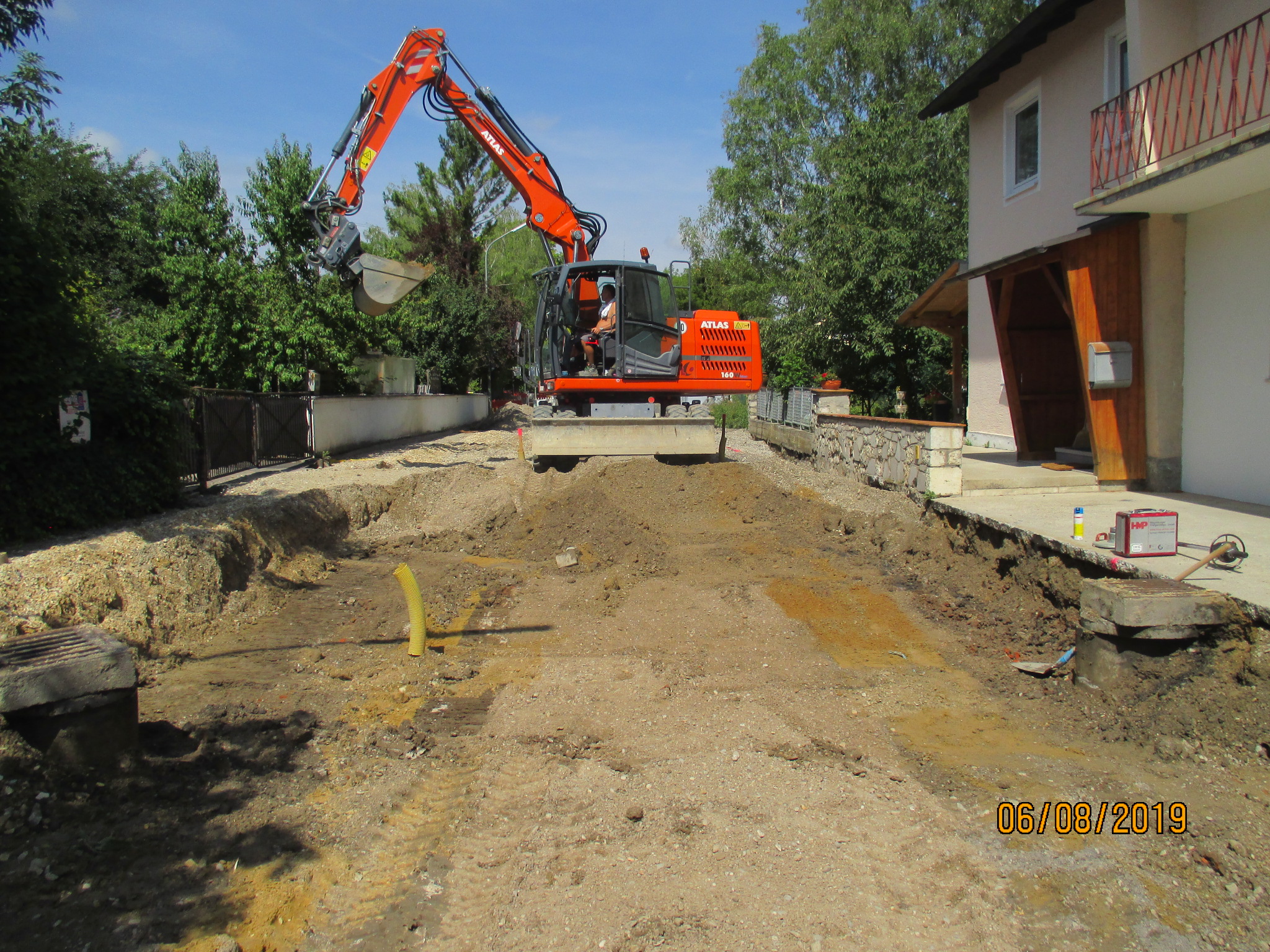 Erneuerung der Hartacker- und Waldstraße - Stadt Vohburg - Budownictwo lądowe podziemne