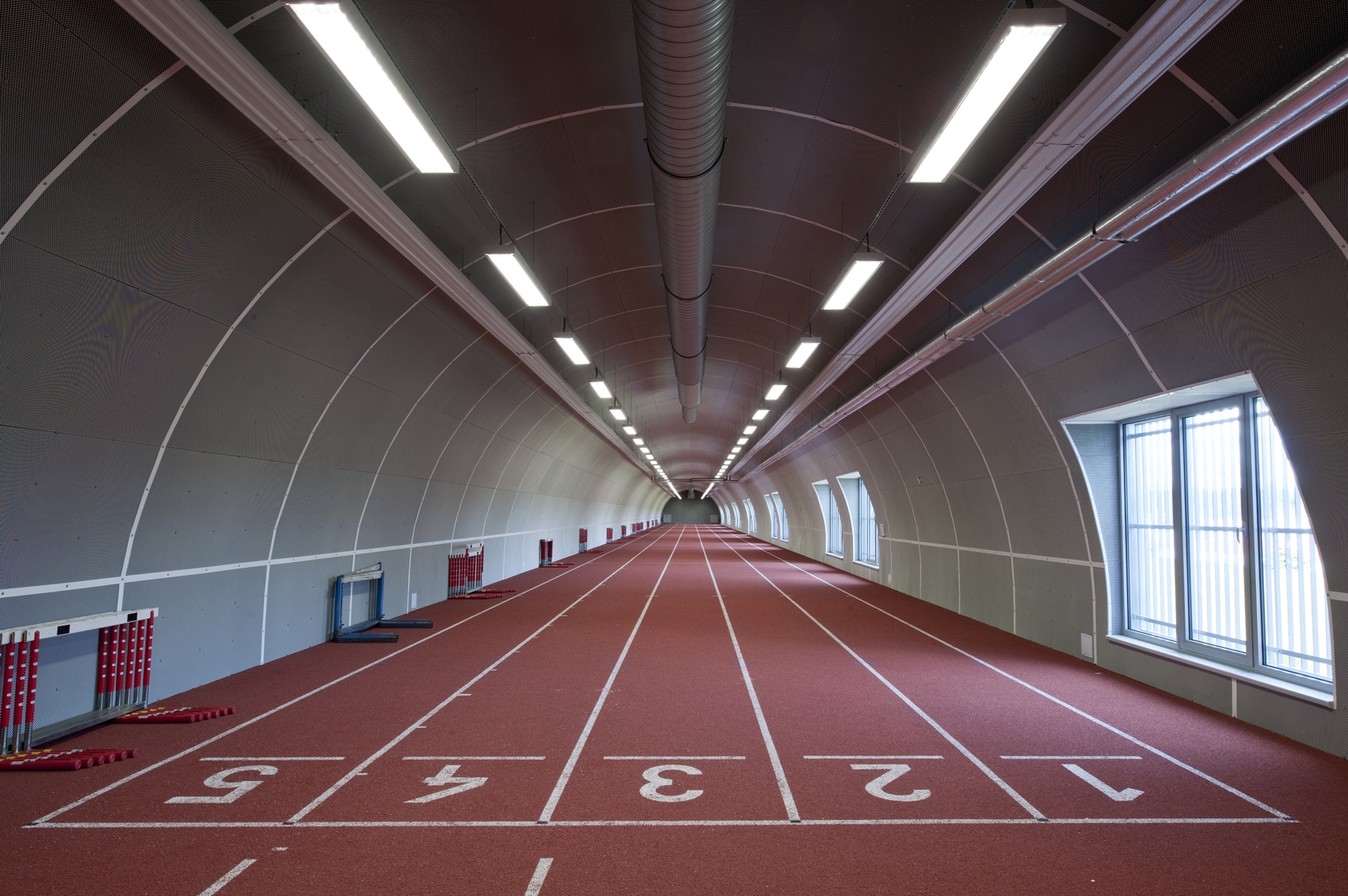 Plzeň - atletický stadion Skvrňany - Budownictwo lądowe naziemne