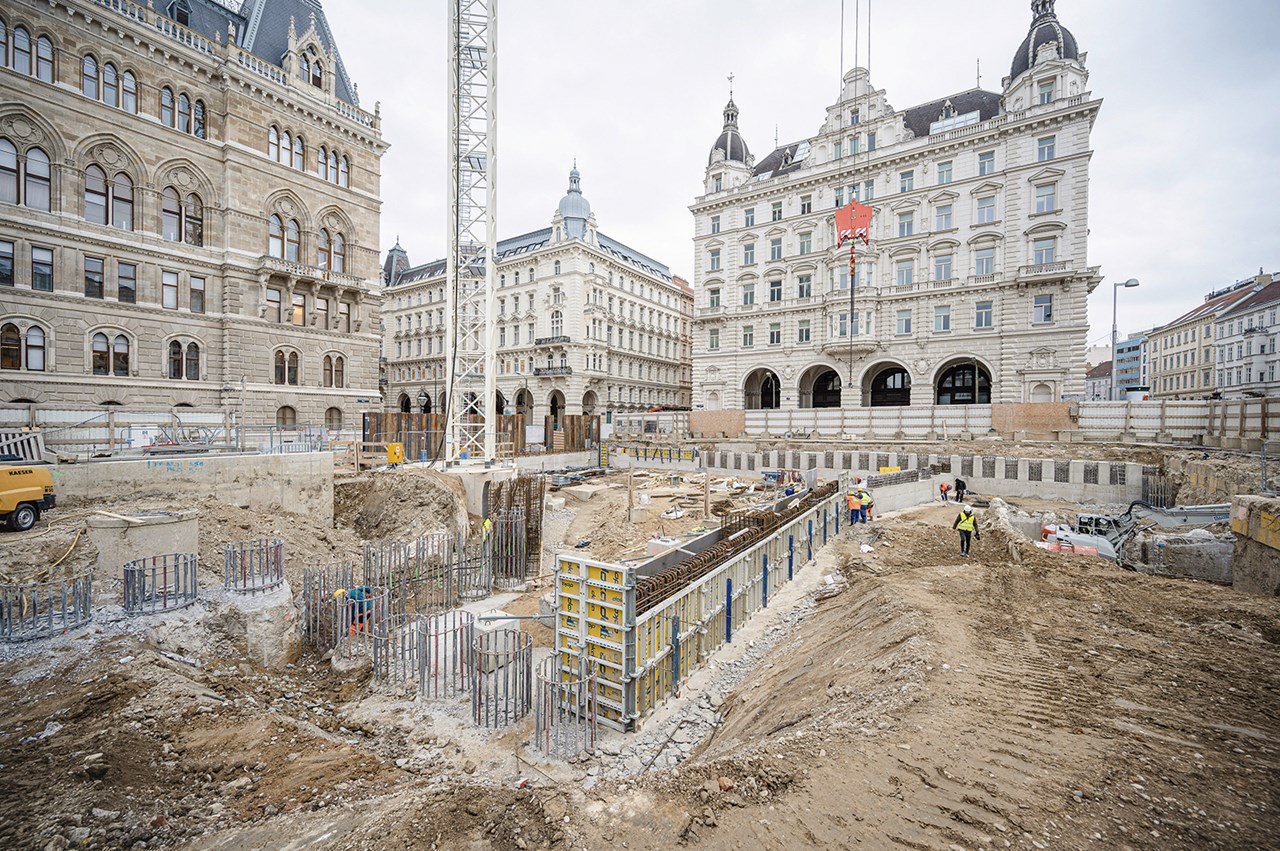 KONSORCJUM U2xU5 RATHAUSPLATZ-FRANKHPLATZ,  Wiedeń, Austria 4 KONSORCJUM U2xU5 RATHAUSPLATZ-FRANKHPLATZ,  Wiedeń, Austria 4