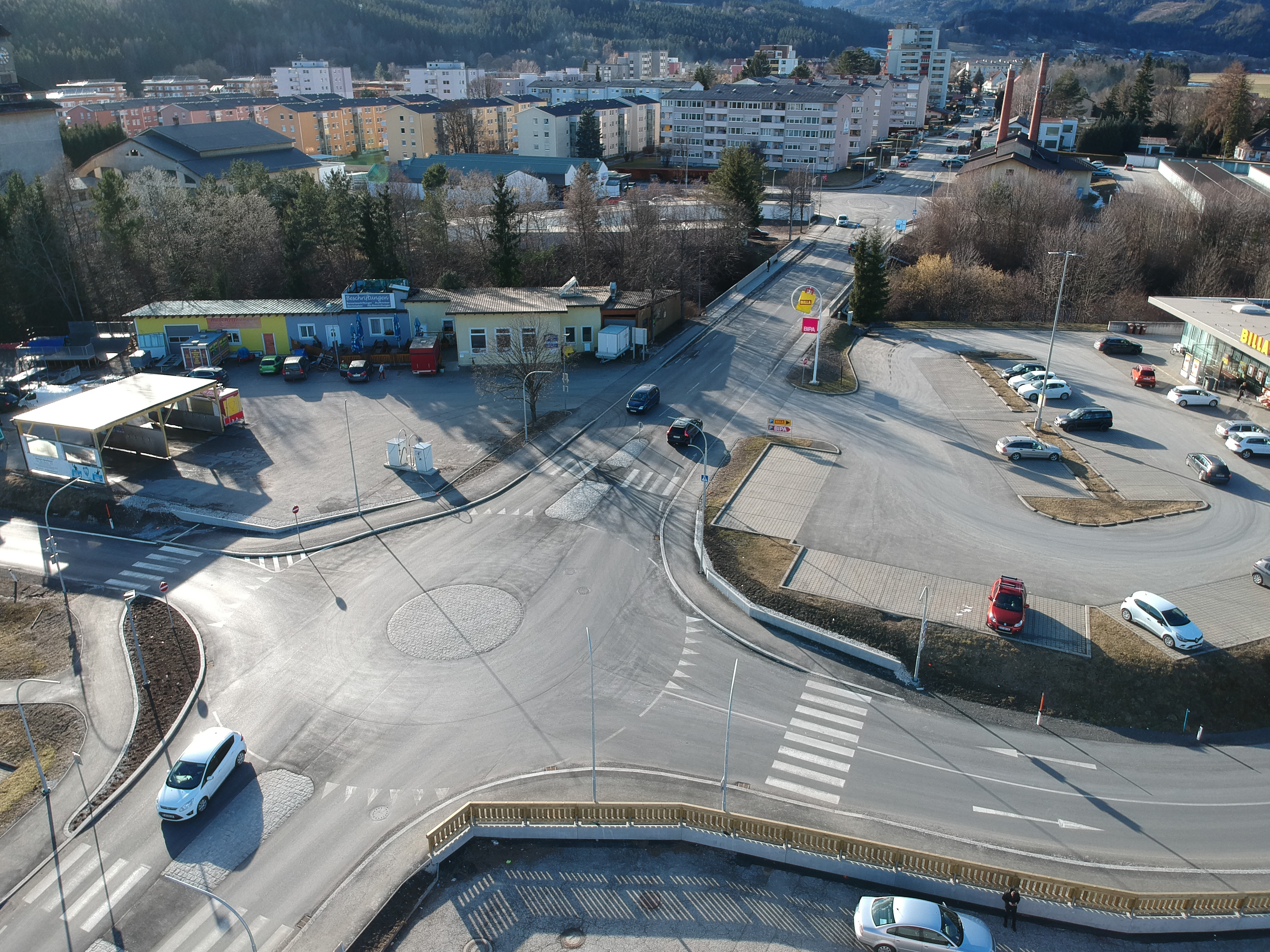 MKV Langefelderstraße, Trofaiach - Budowa dróg i mostów