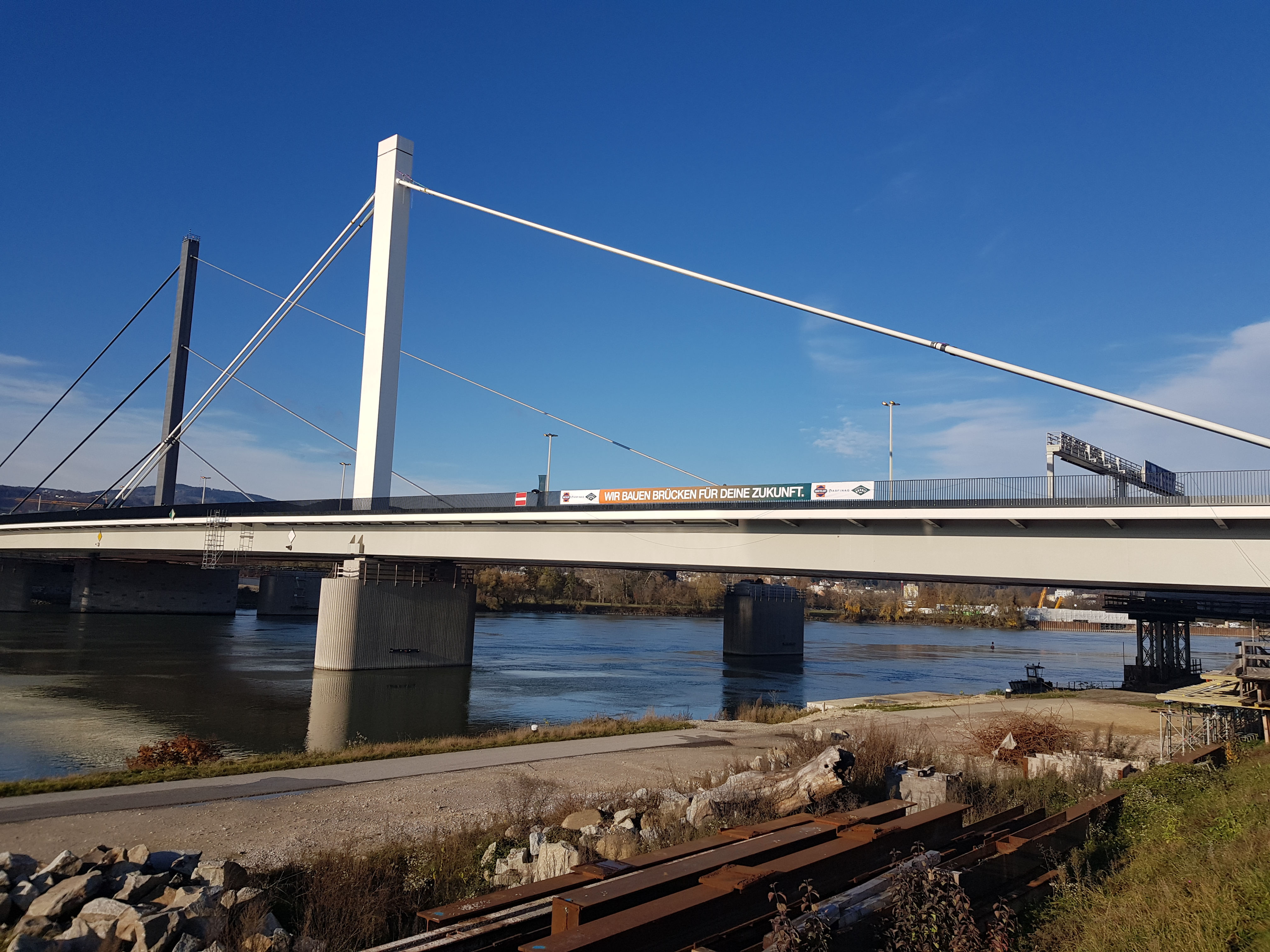 Linz A7 Bypassbrücken  - Budowa dróg i mostów