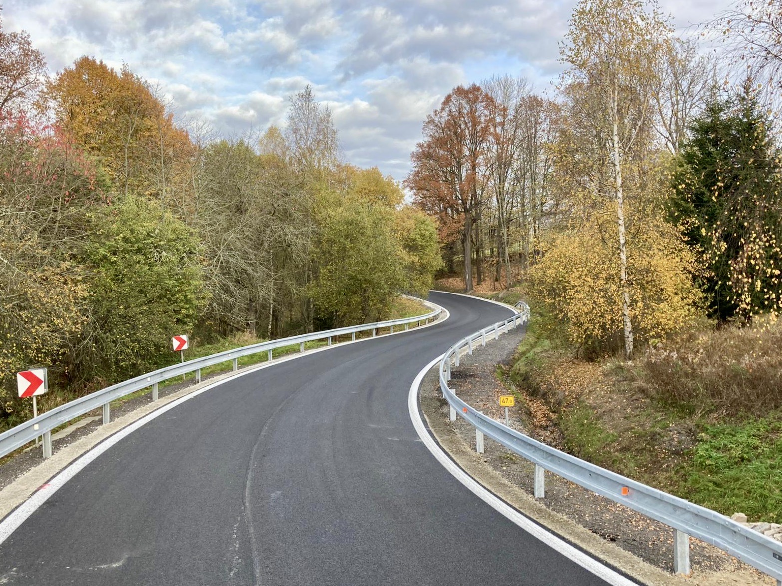 Silnice I/39 – rekonstrukce úseku Želnava–Záhvozdí - Budowa dróg i mostów