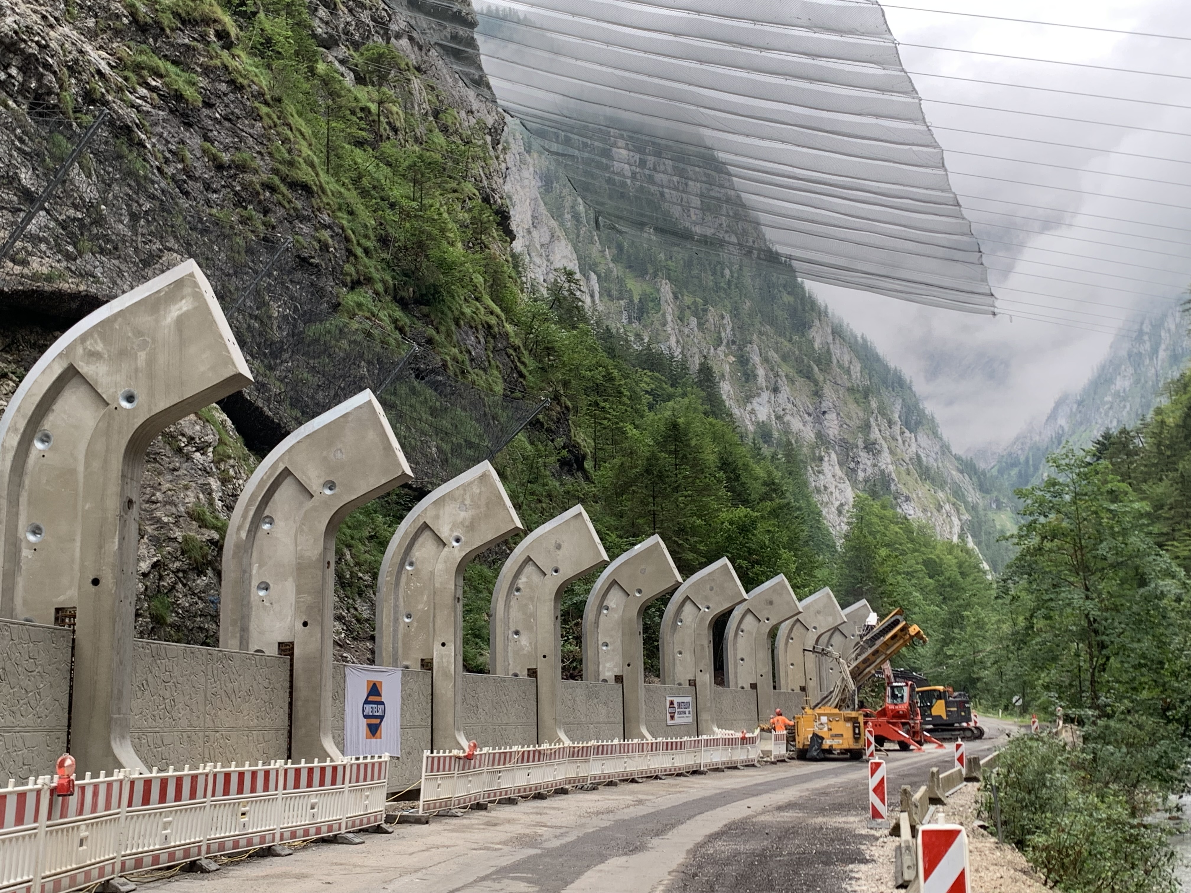 L127 Radmerstraße - Steinerne Jungfrau - Budownictwo lądowe podziemne