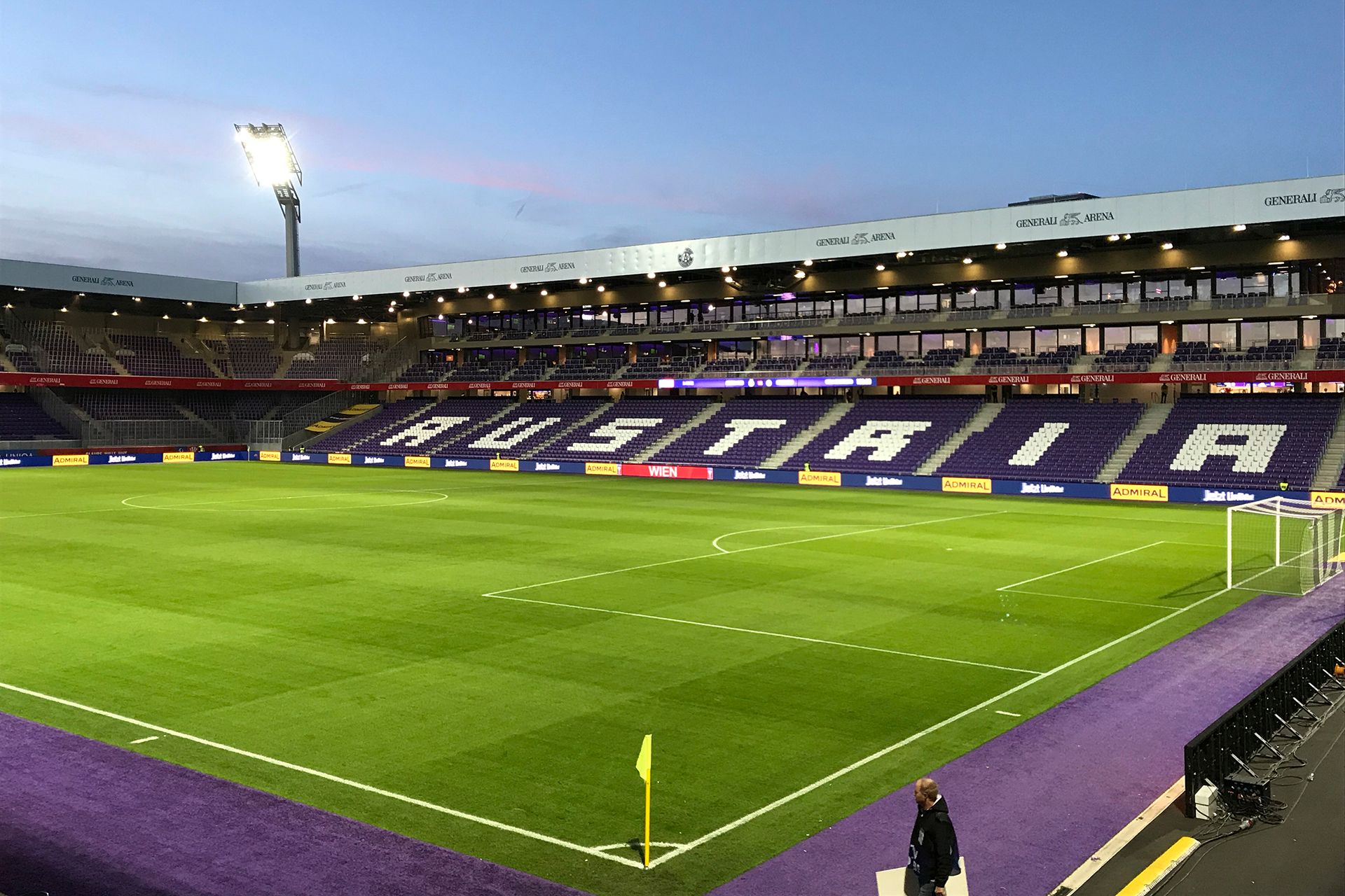 Generali Arena - Budownictwo lądowe naziemne