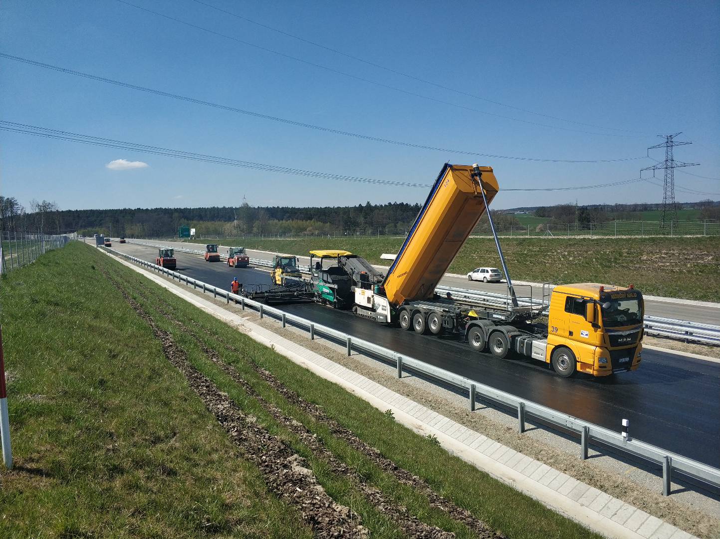 Dálnice D3 – výstavba úseku Bošilec–Ševětín - Budowa dróg i mostów