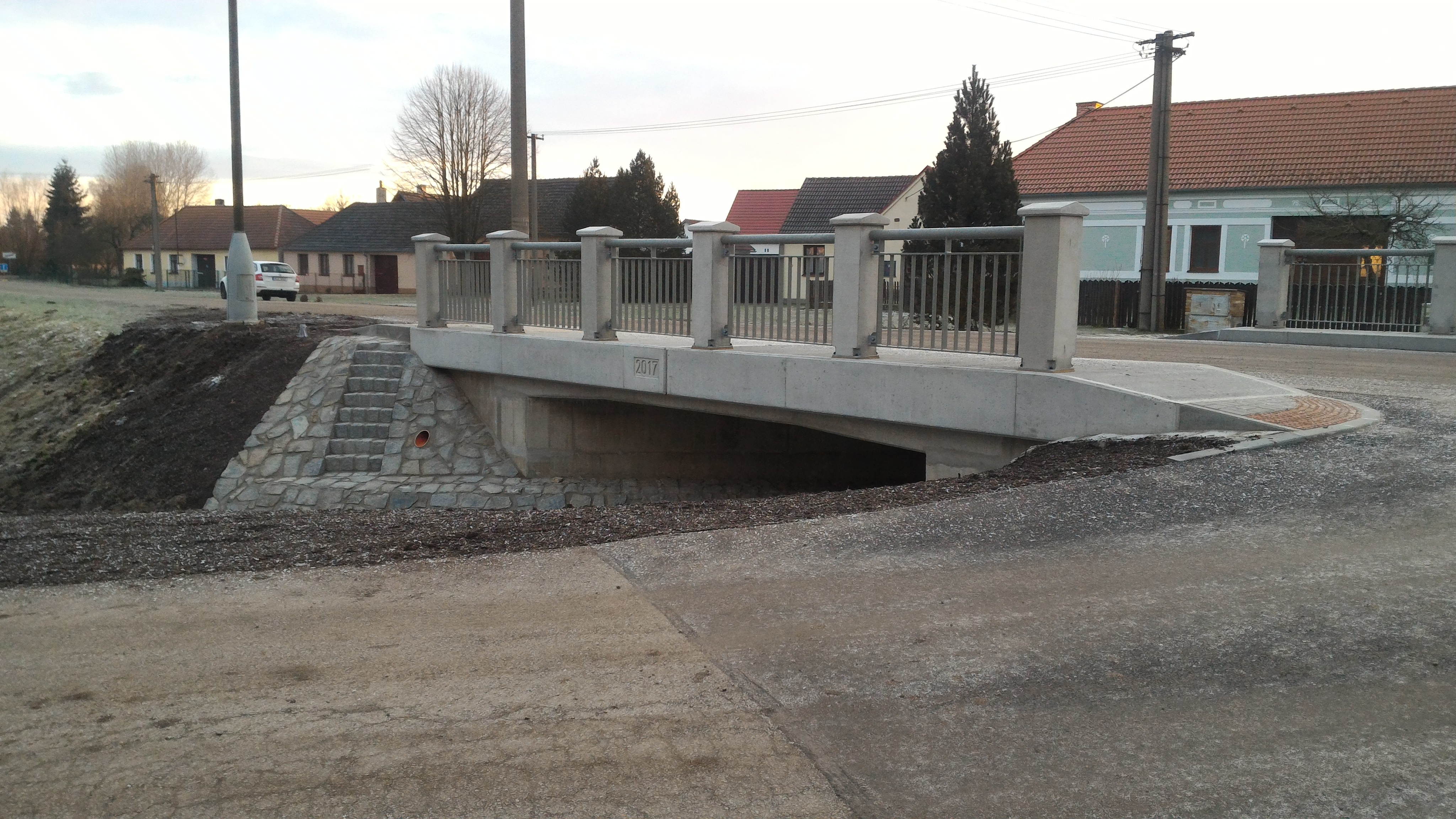 Mažice – rekonstrukce mostů na území obce - Budowa dróg i mostów