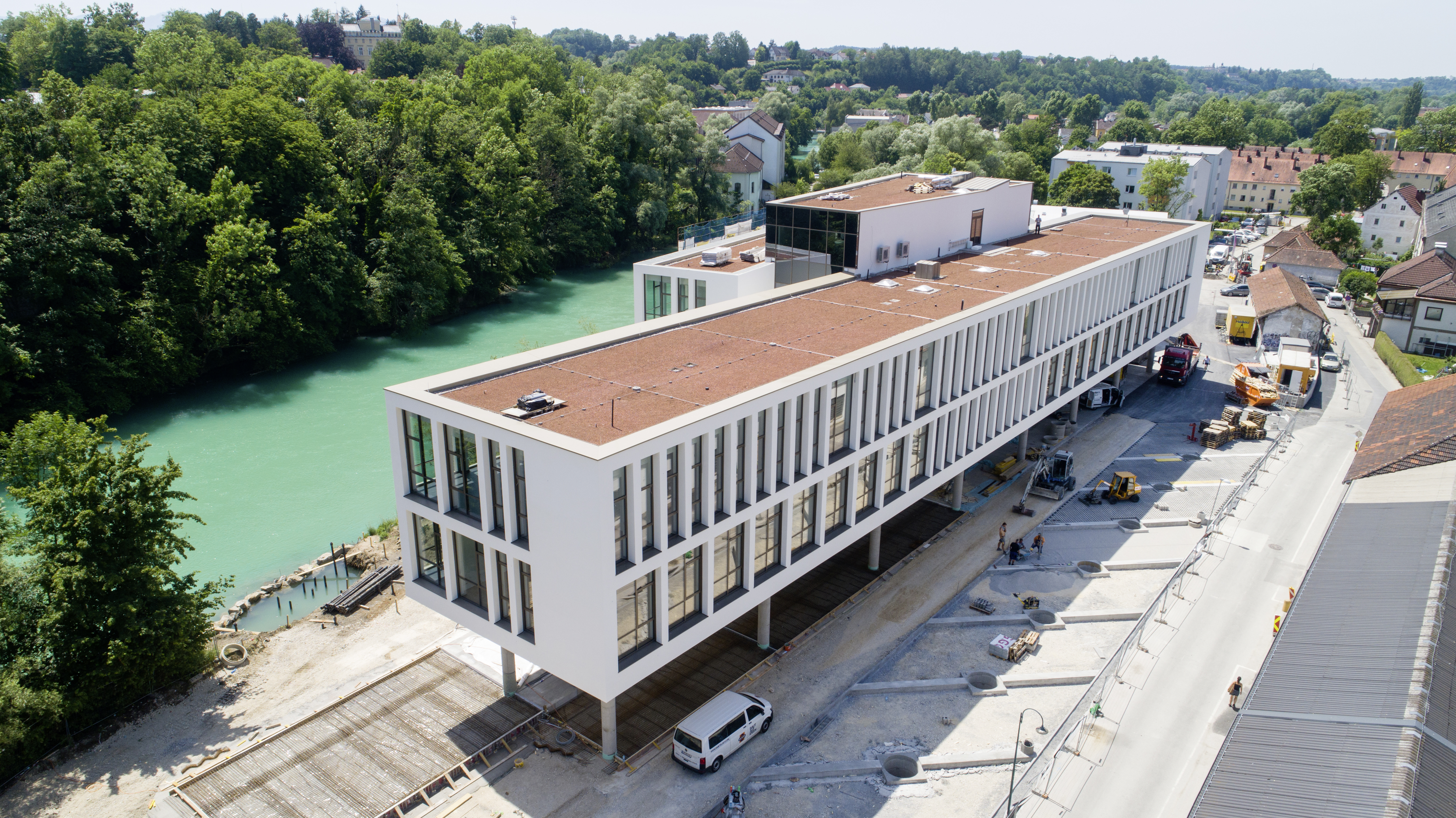 Campusgebäude der Fachhochschule, Steyr - Budownictwo lądowe naziemne