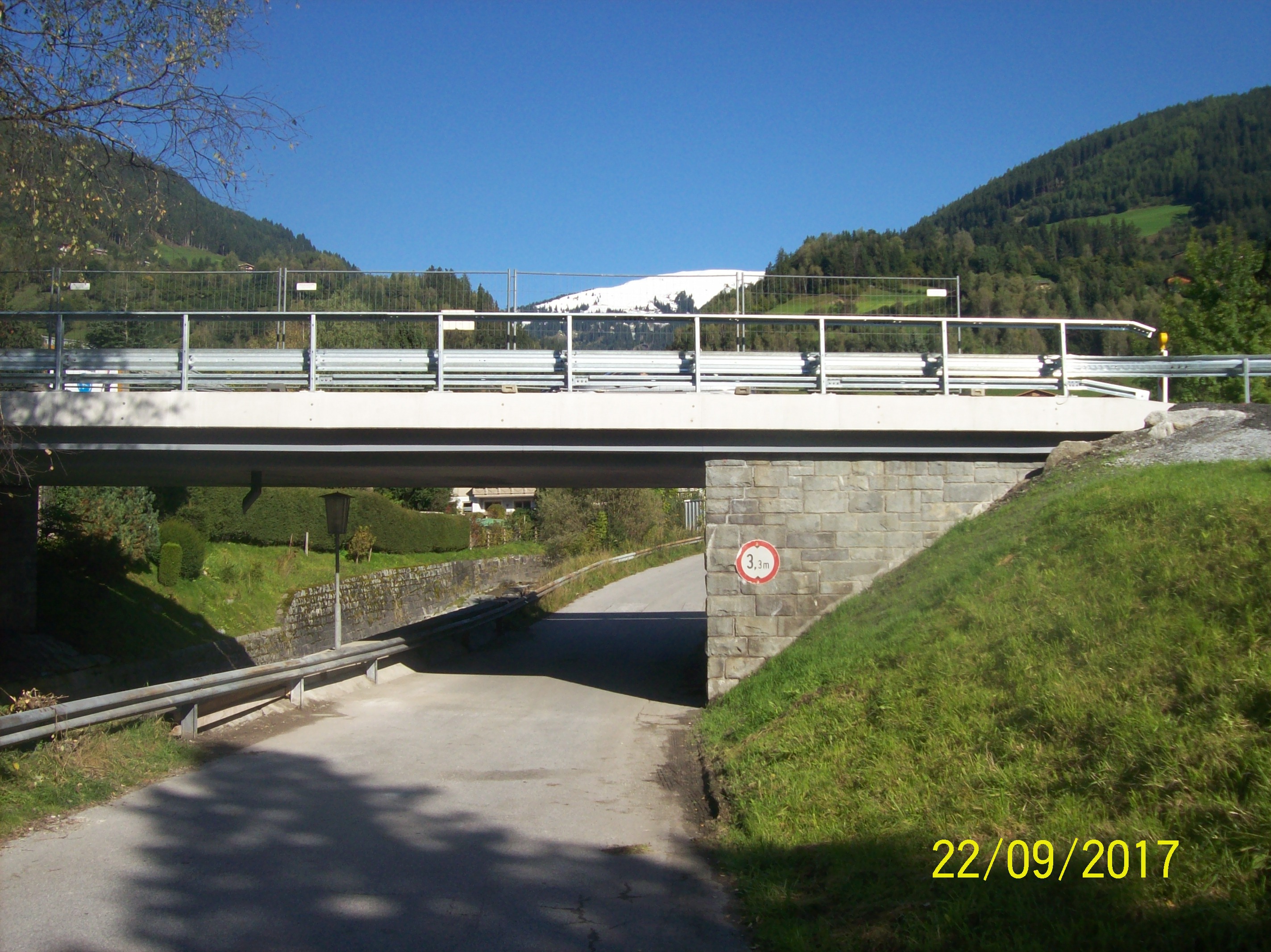 Mühlbachbrücken B165 in Mühlbach im Pinzgau - Budowa dróg i mostów