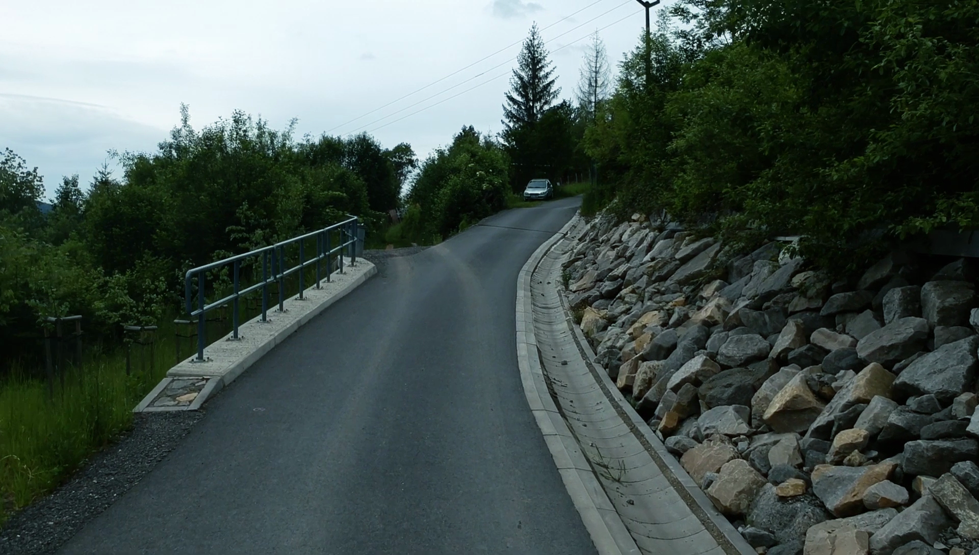 Vsetín – sanace svahu Ohýřov II - Budowa dróg i mostów