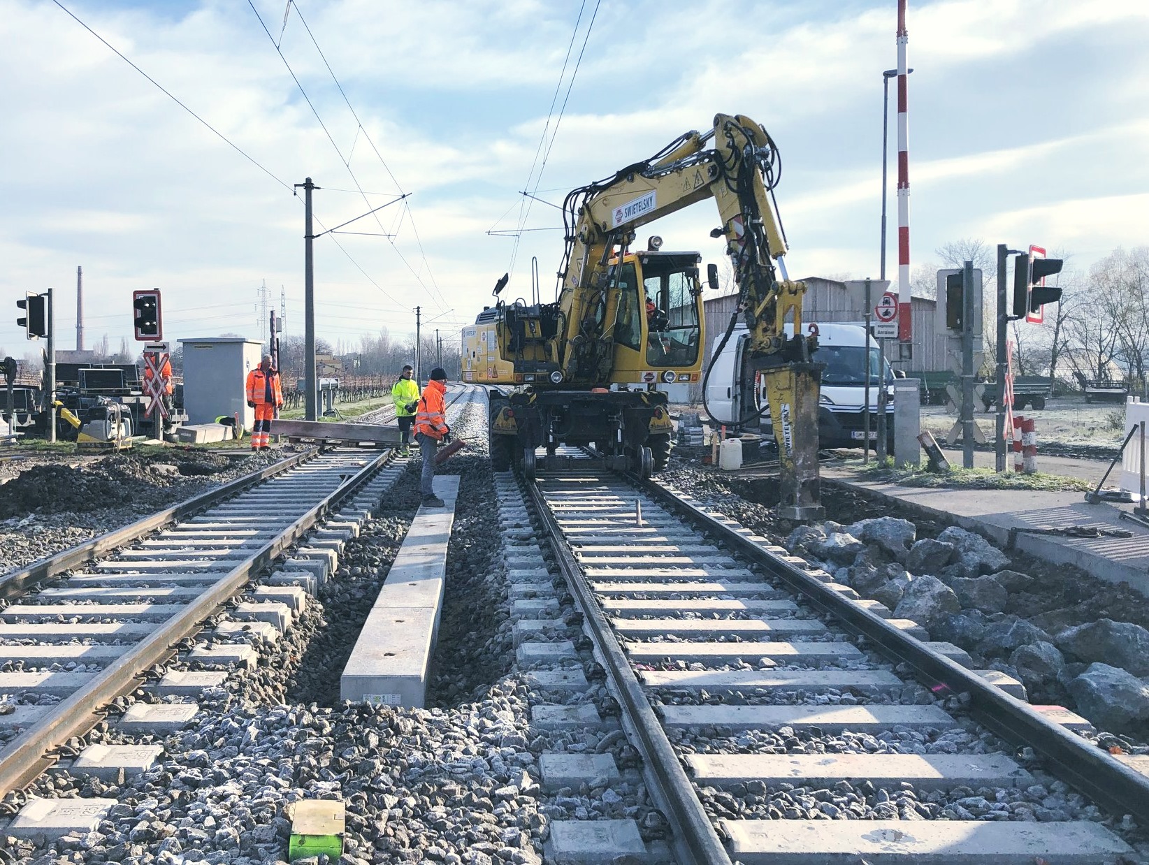 Erneuerung Oberbau - WLB Traiskirchen - Budownictwo kolejowe