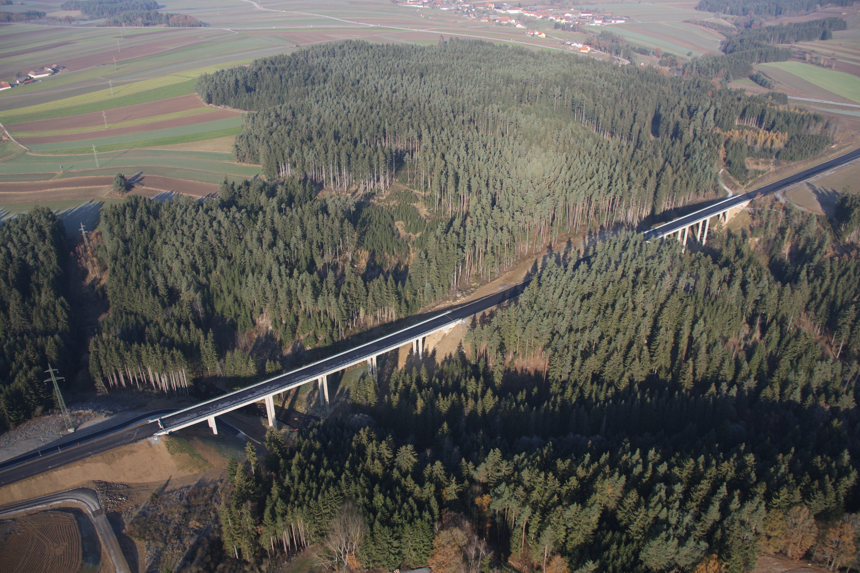 Umfahrung Zwettel - Budowa dróg i mostów