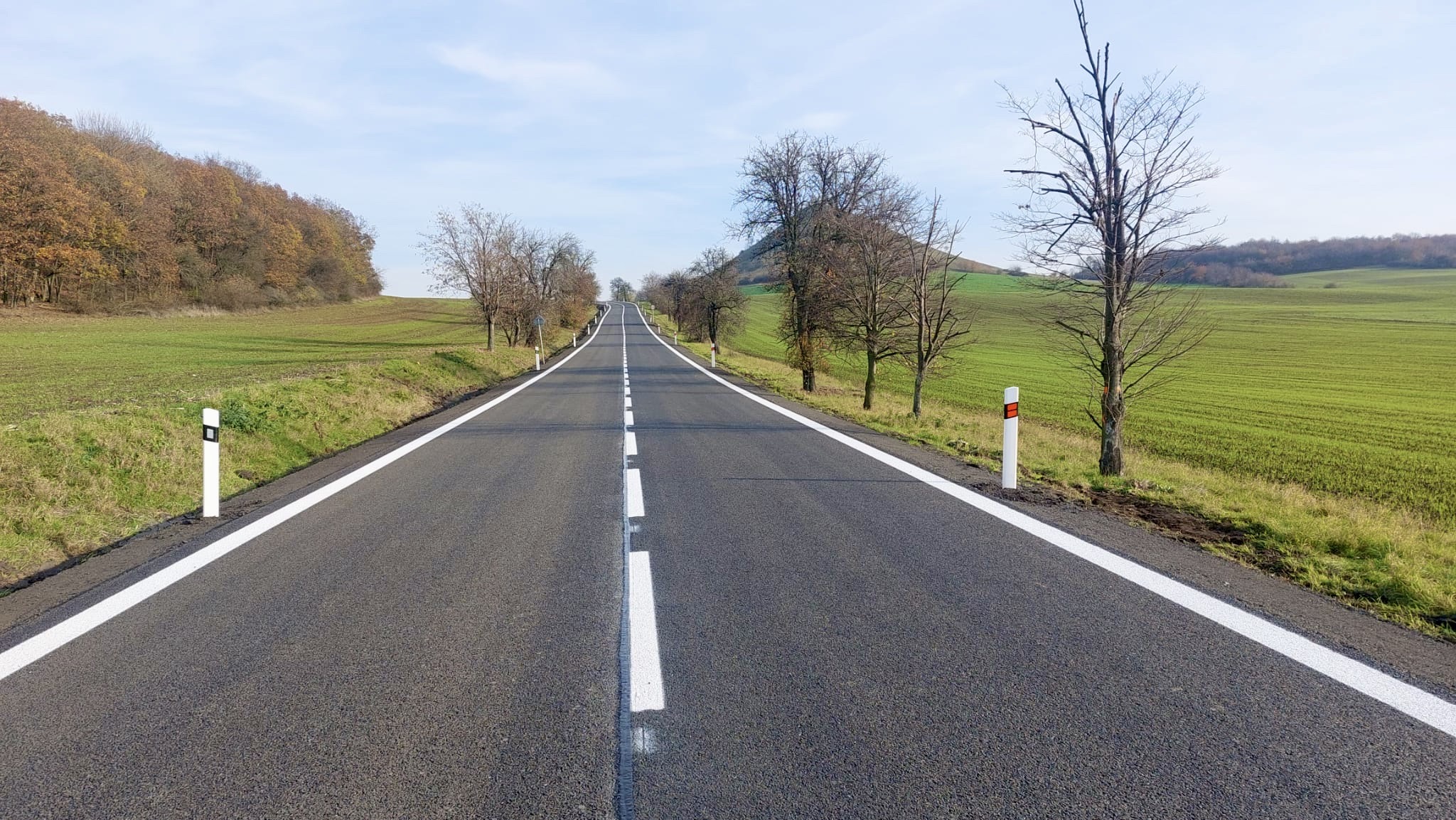 Silnice I/15 – rekonstrukce úseku Chrámce–Hořenec - Budowa dróg i mostów