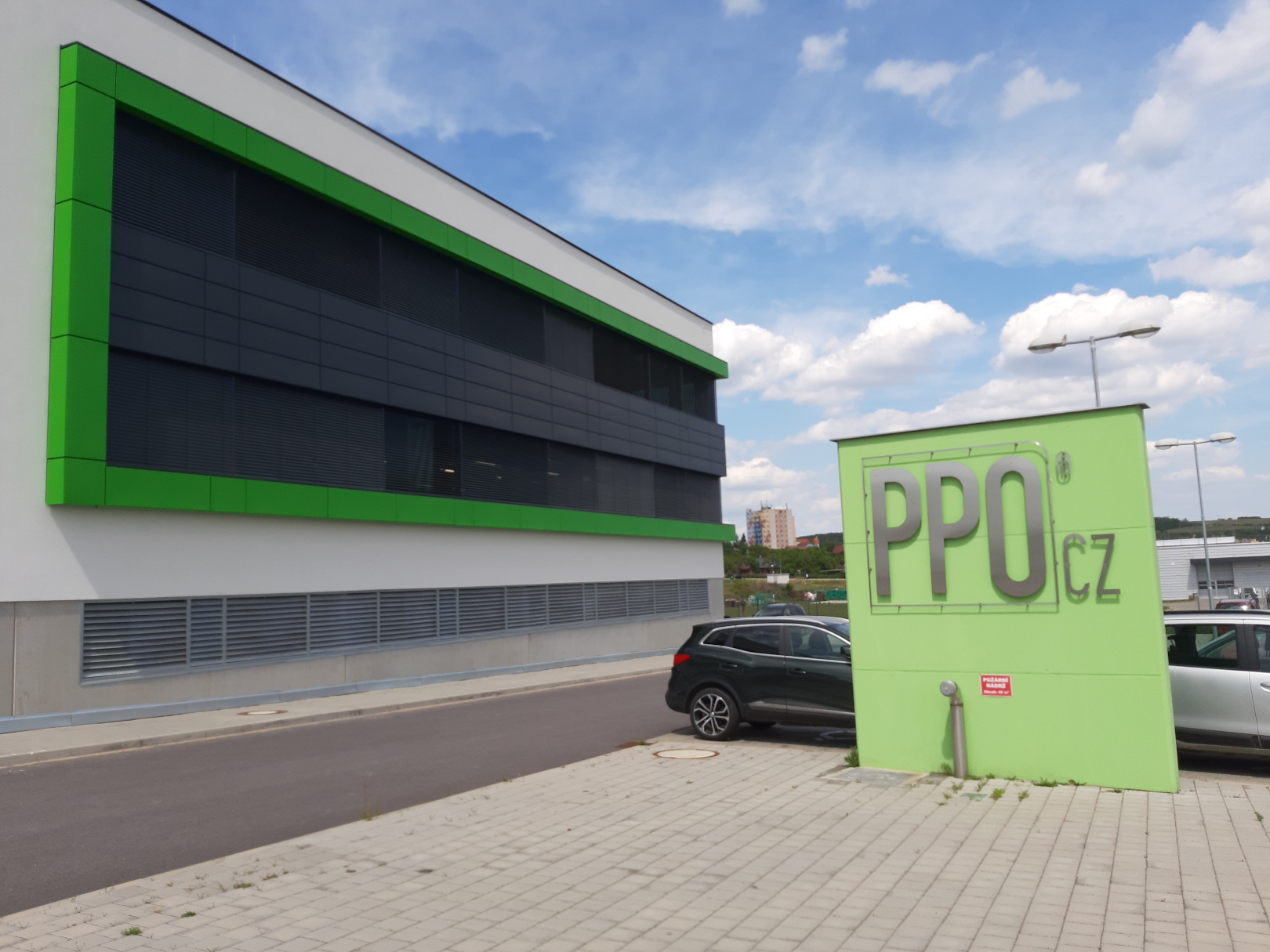 Výrobní hala a vývojové centrum  PPO Group CZ - Budownictwo lądowe naziemne