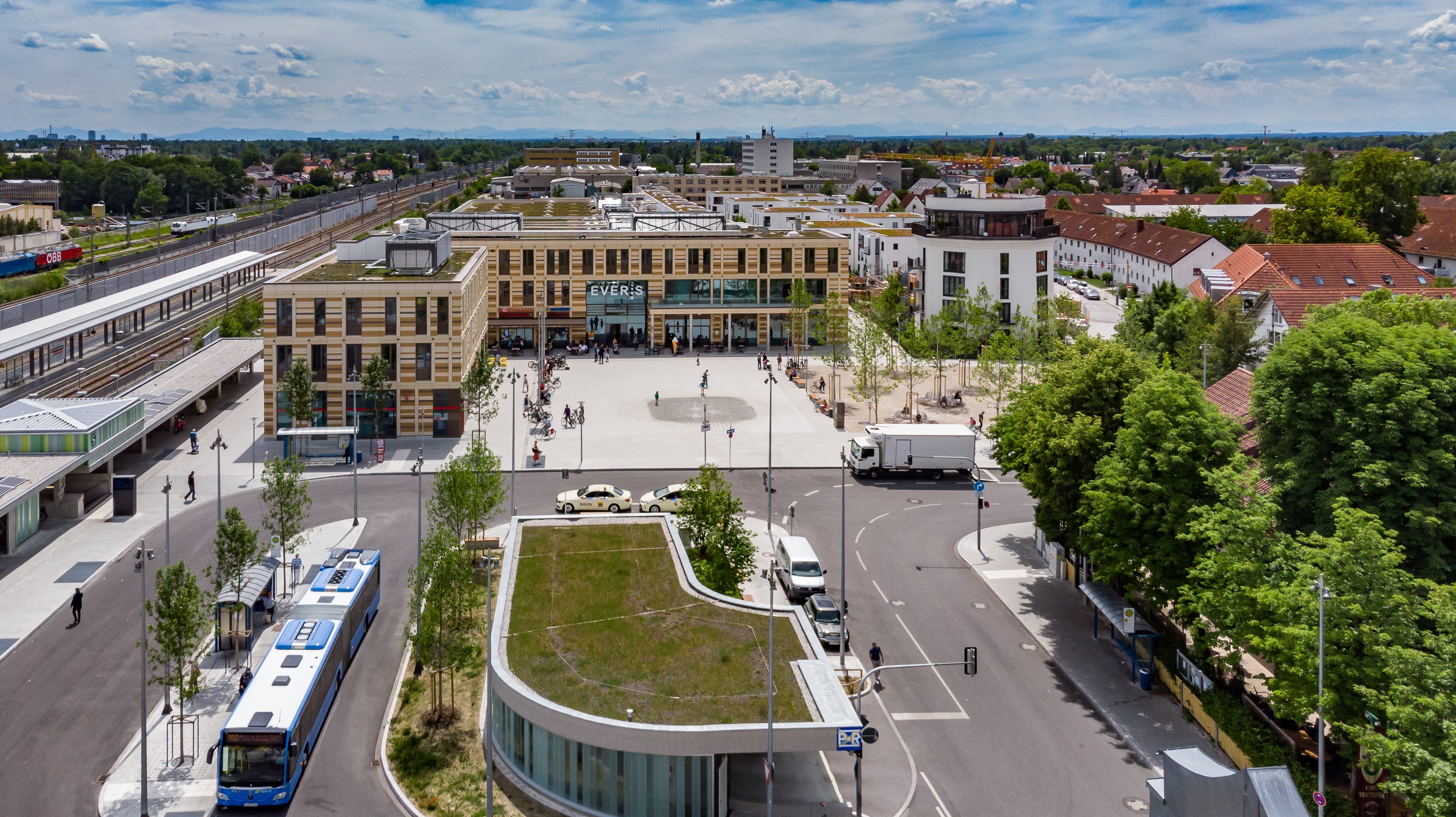 EKZ Oertelplatz - Budownictwo lądowe naziemne