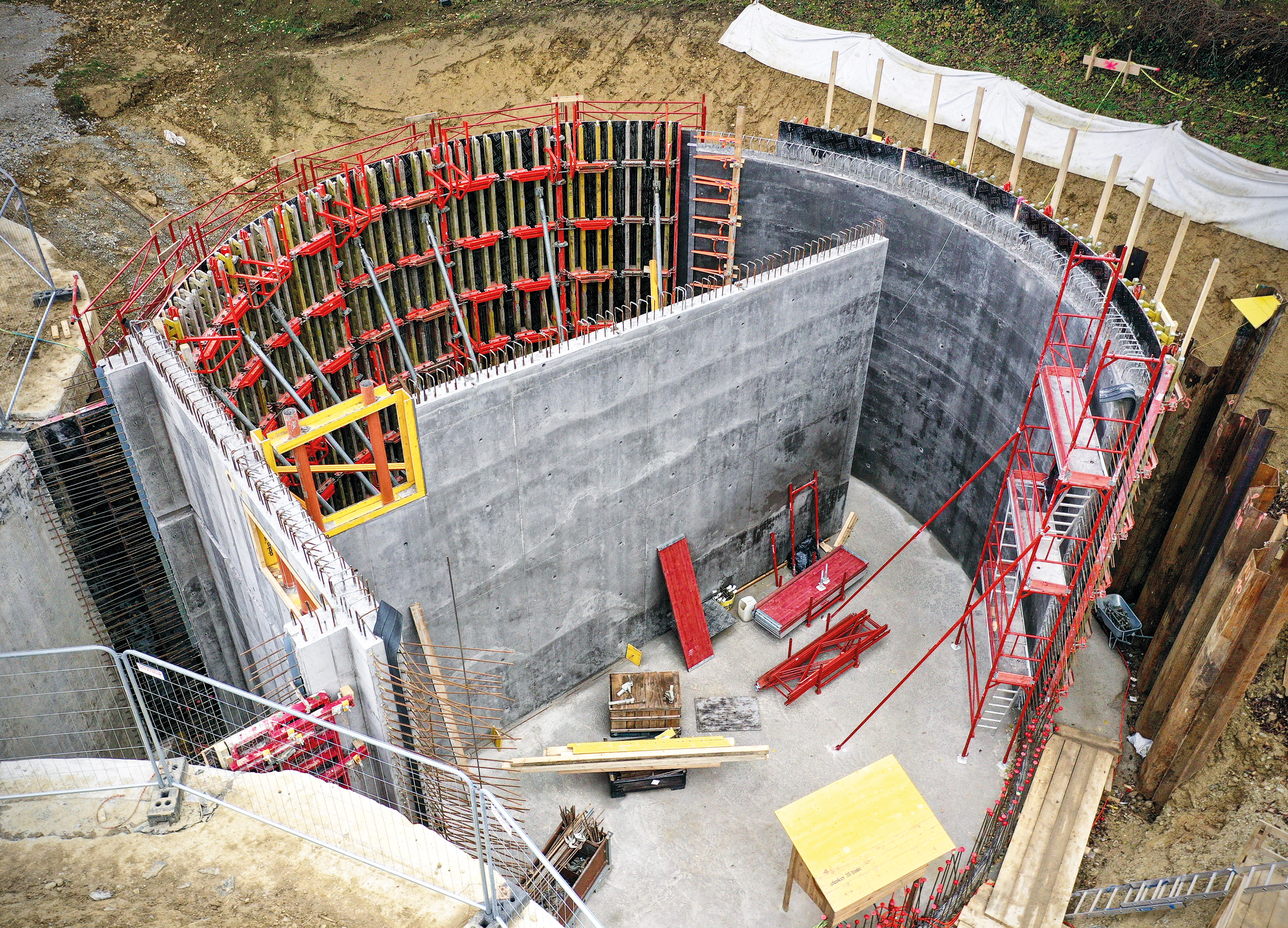 Hochbehälter, Ochsenburg - Budownictwo lądowe podziemne