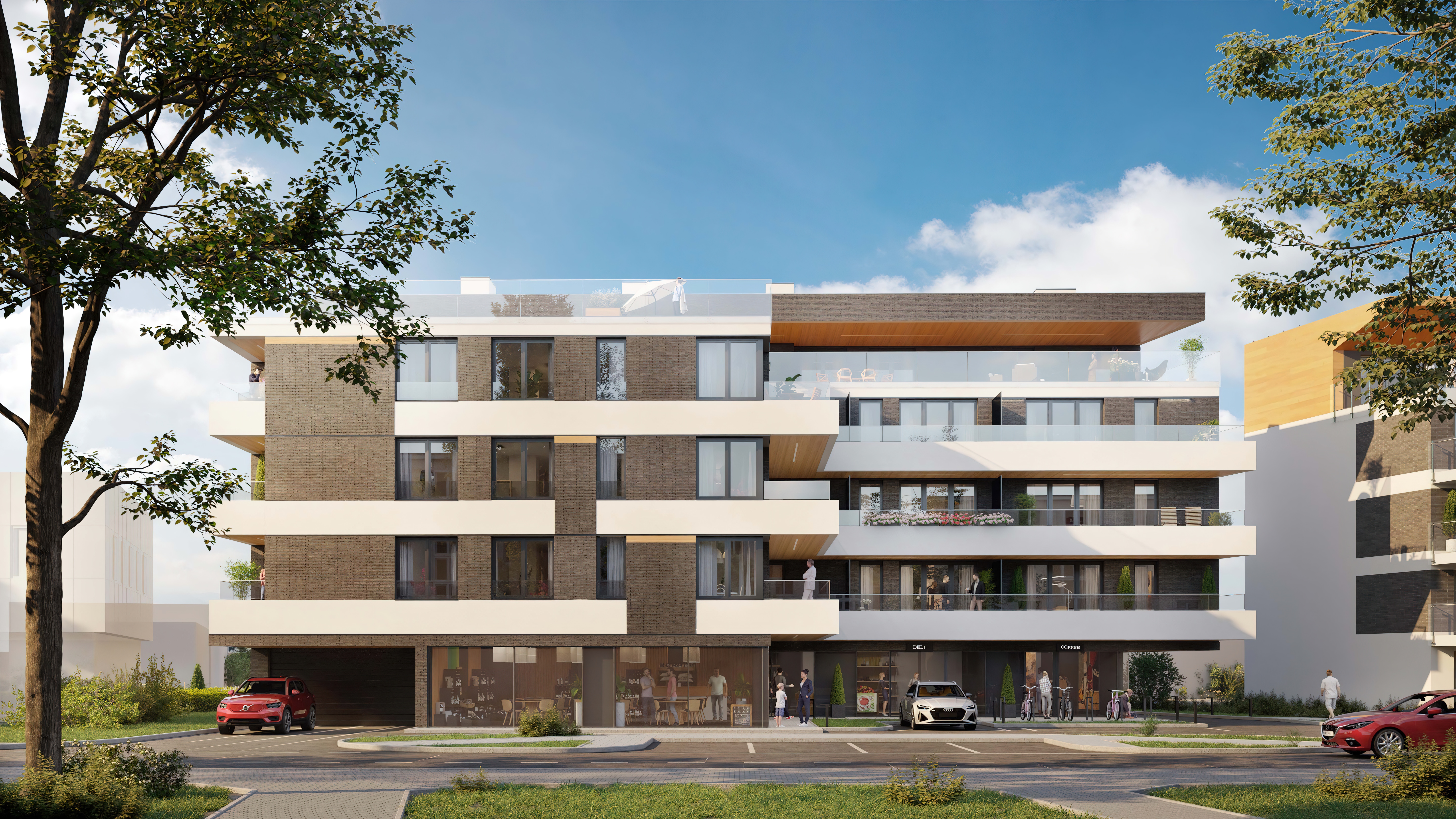 Budynek Apartamentowy Linde Residence II - Budownictwo lądowe naziemne