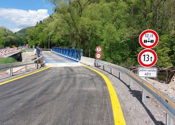 Rekonštrukcia mosta pri Podsuchej pokračuje podľa plánu - SK
