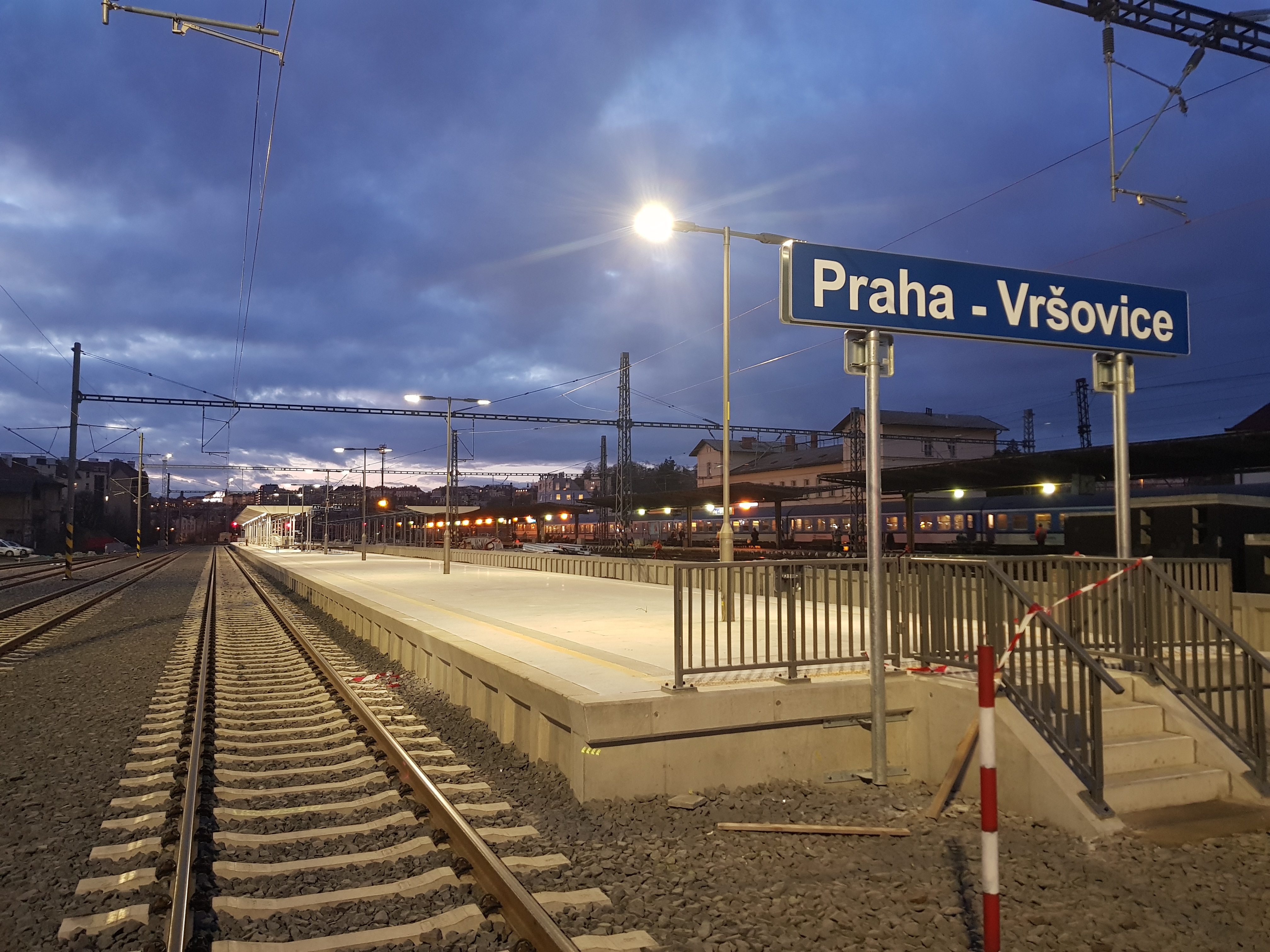 Optimalizace traťového úseku Praha Hostivař – Praha hl. n. (II. část) - Budownictwo kolejowe