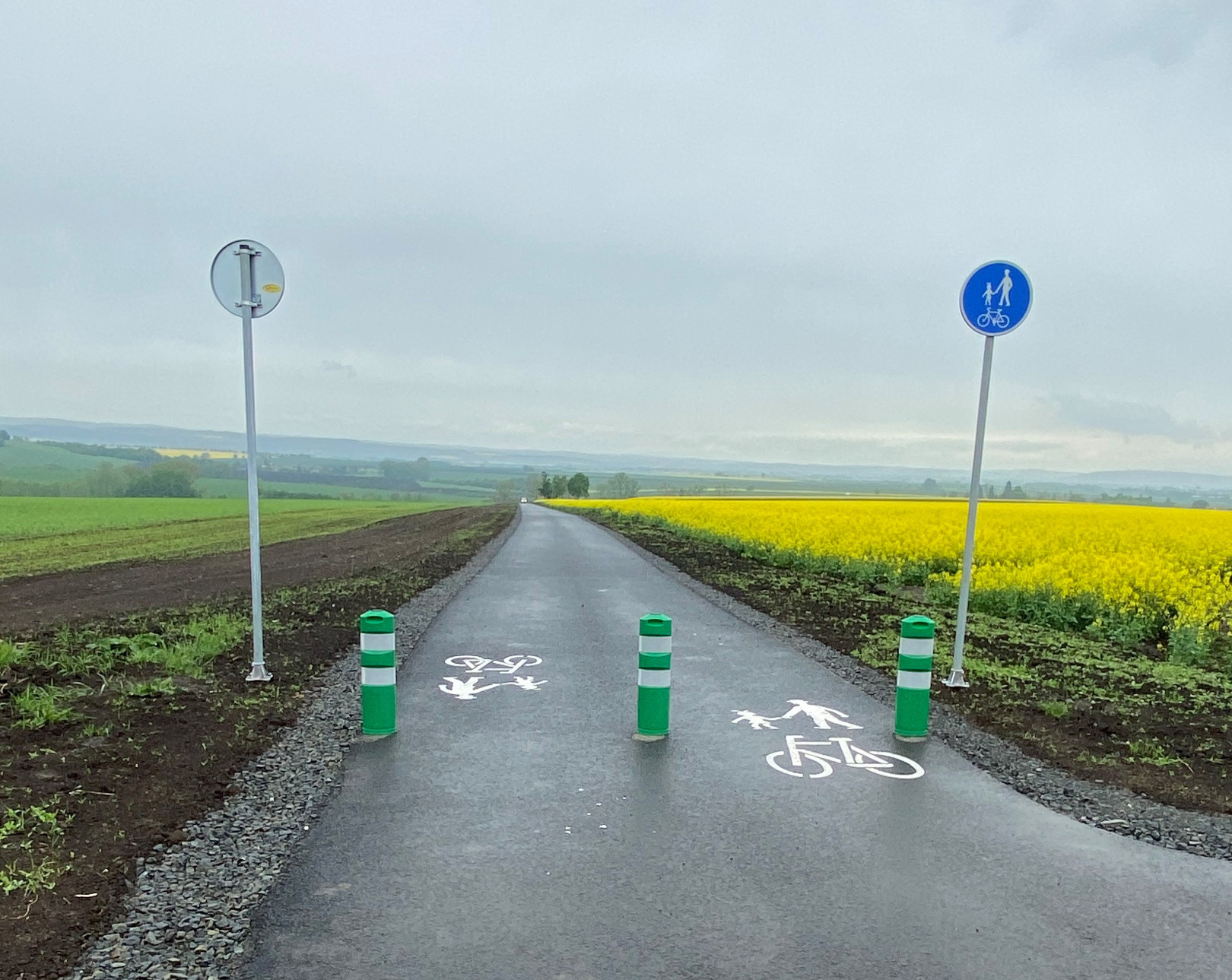 Klenovice na Hané – výstavba cyklostezky - Budowa dróg i mostów