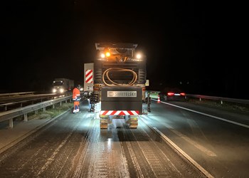 SWIETELSKY Deutschland saniert Autobahn im Nachtschichtbetrieb - DE SWIETELSKY Deutschland saniert Autobahn im Nachtschichtbetrieb - DE