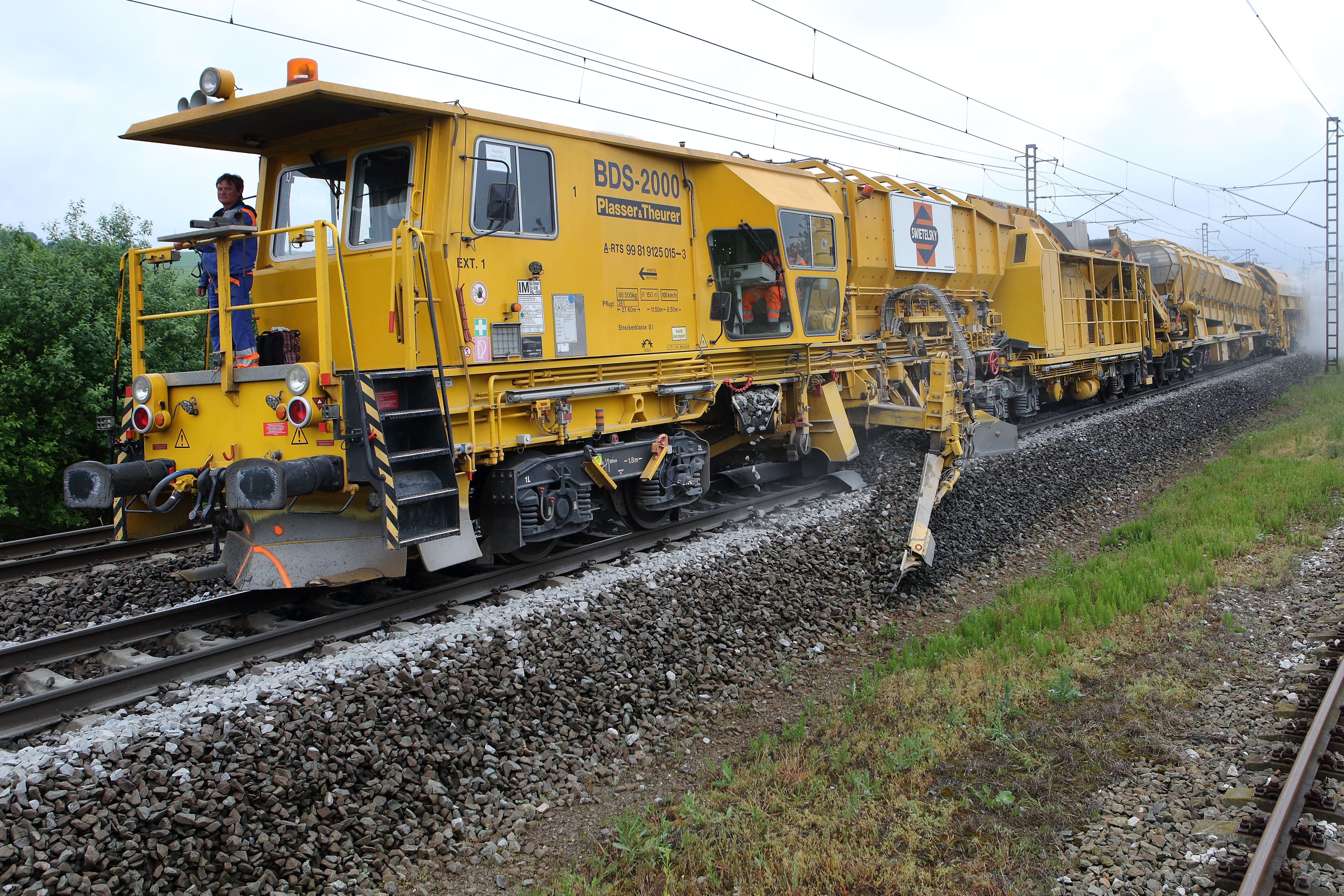 Oprava traťového úseku Zábřeh na Moravě – Olomouc hl. n. - Budownictwo kolejowe