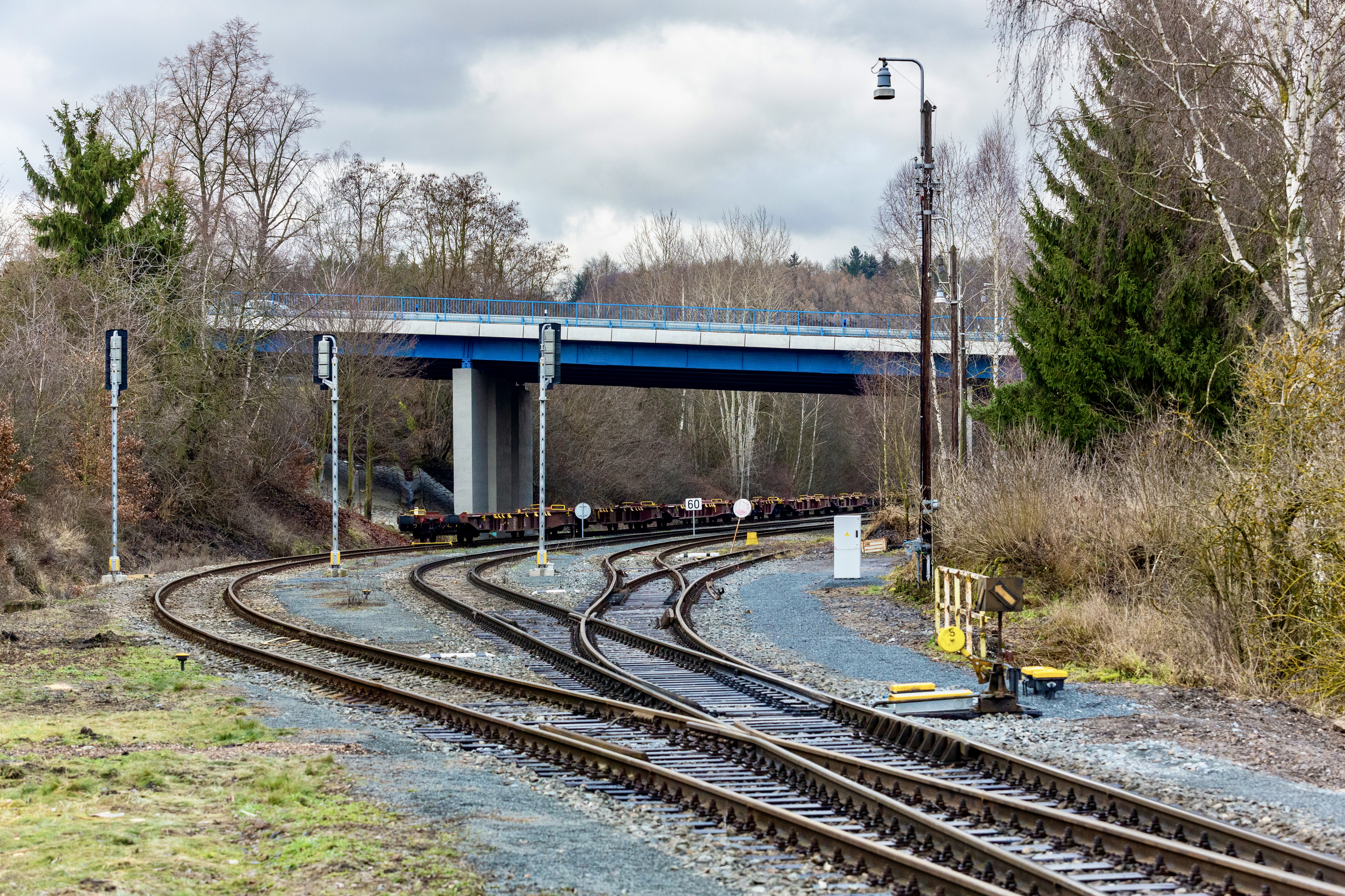 Silnice II/237, Nové Strašecí – oprava mostu nad tratí - Budowa dróg i mostów