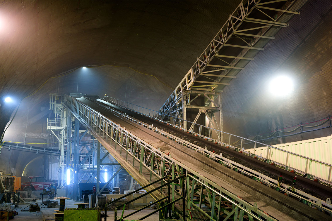 Semmeringtunnel SBT 2.1, Steinhaus am Semmering - Budowa tuneli