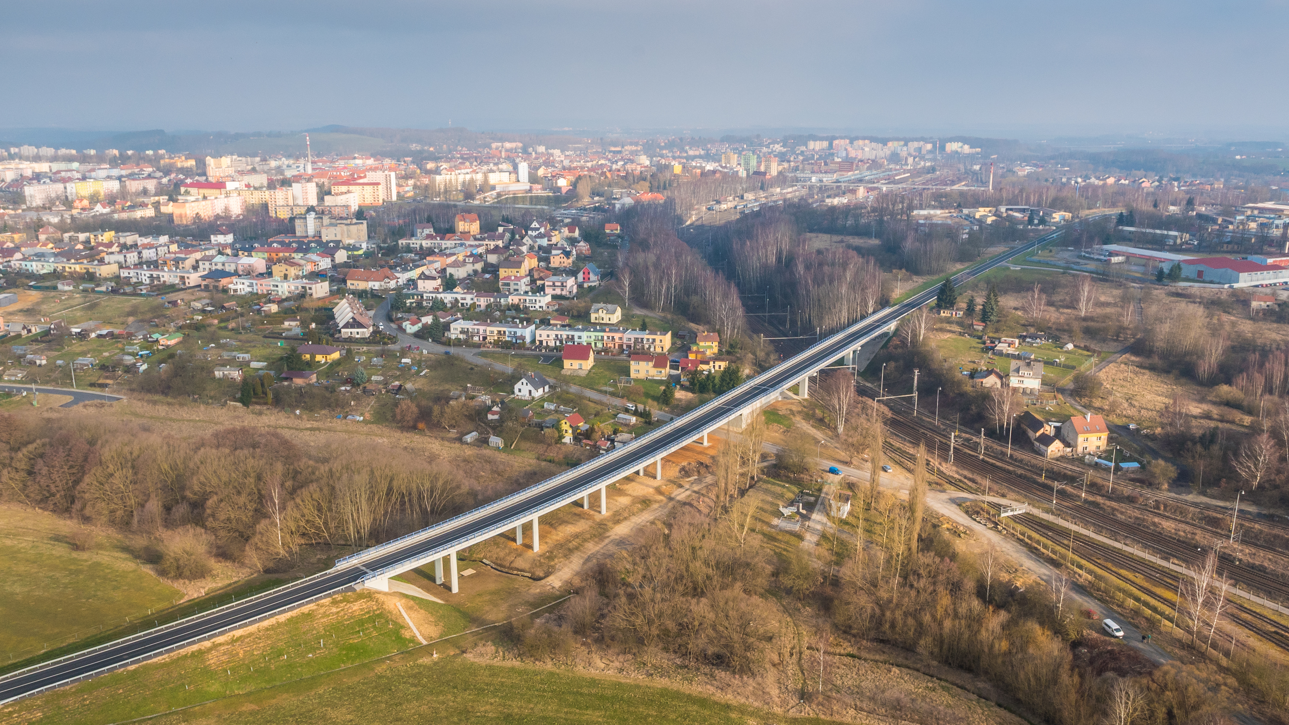 Silnice II/214 – jihovýchodní obchvat Chebu - Budowa dróg i mostów