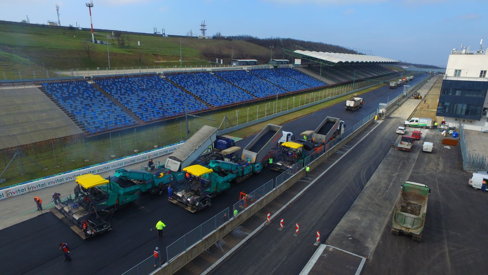 Hungaroring korszerűsítése  - Budowa dróg i mostów