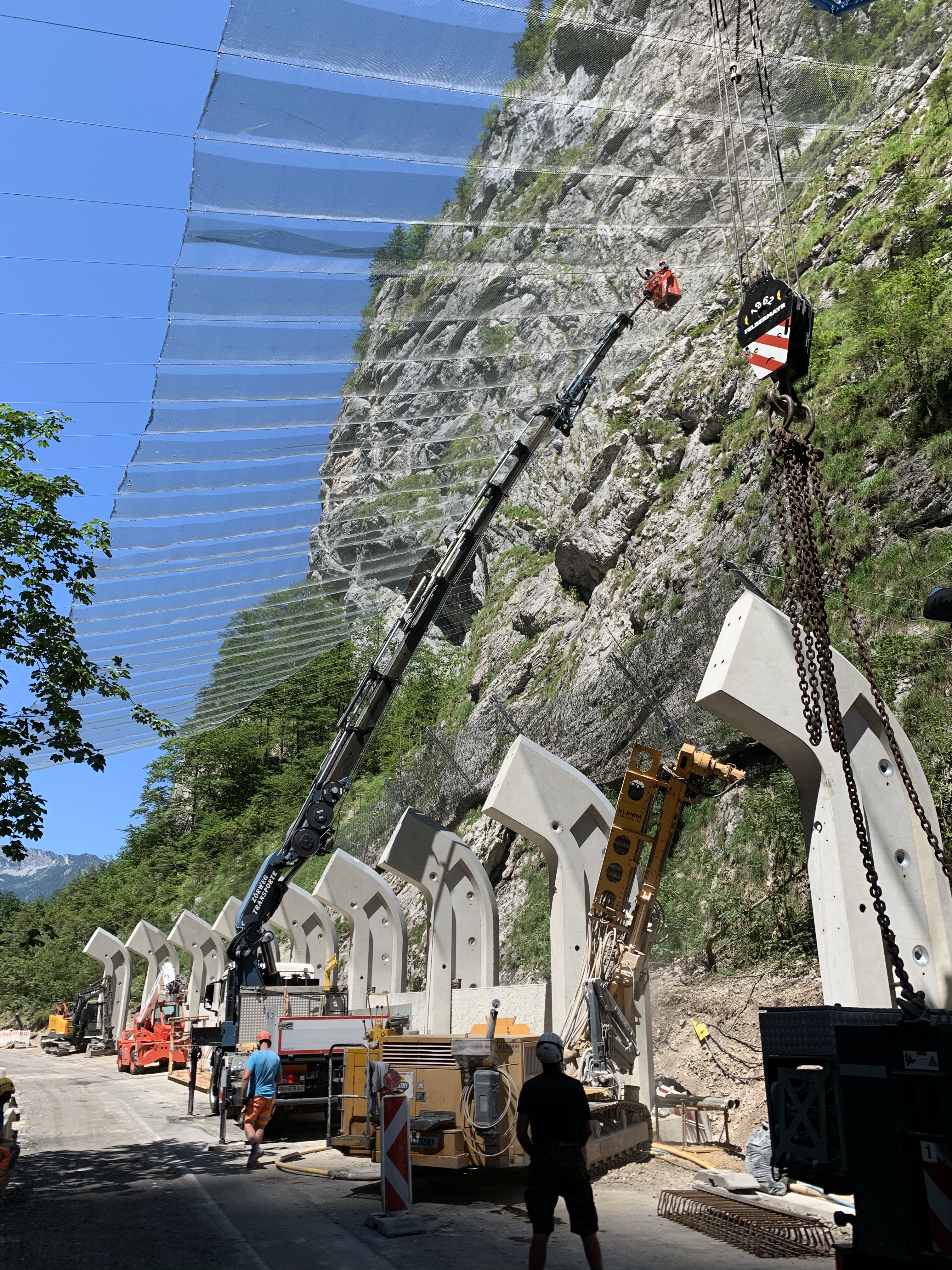 L127 Radmerstraße - Steinerne Jungfrau - Budownictwo lądowe podziemne