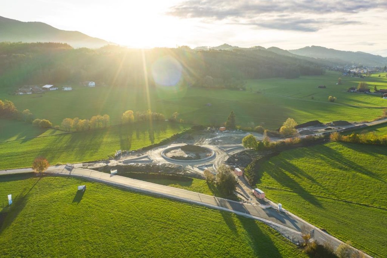 Neubau Kreisverkehr B304/BGL12 - Teisendorf - Budowa dróg i mostów Neubau Kreisverkehr B304/BGL12 - Teisendorf - Budowa dróg i mostów